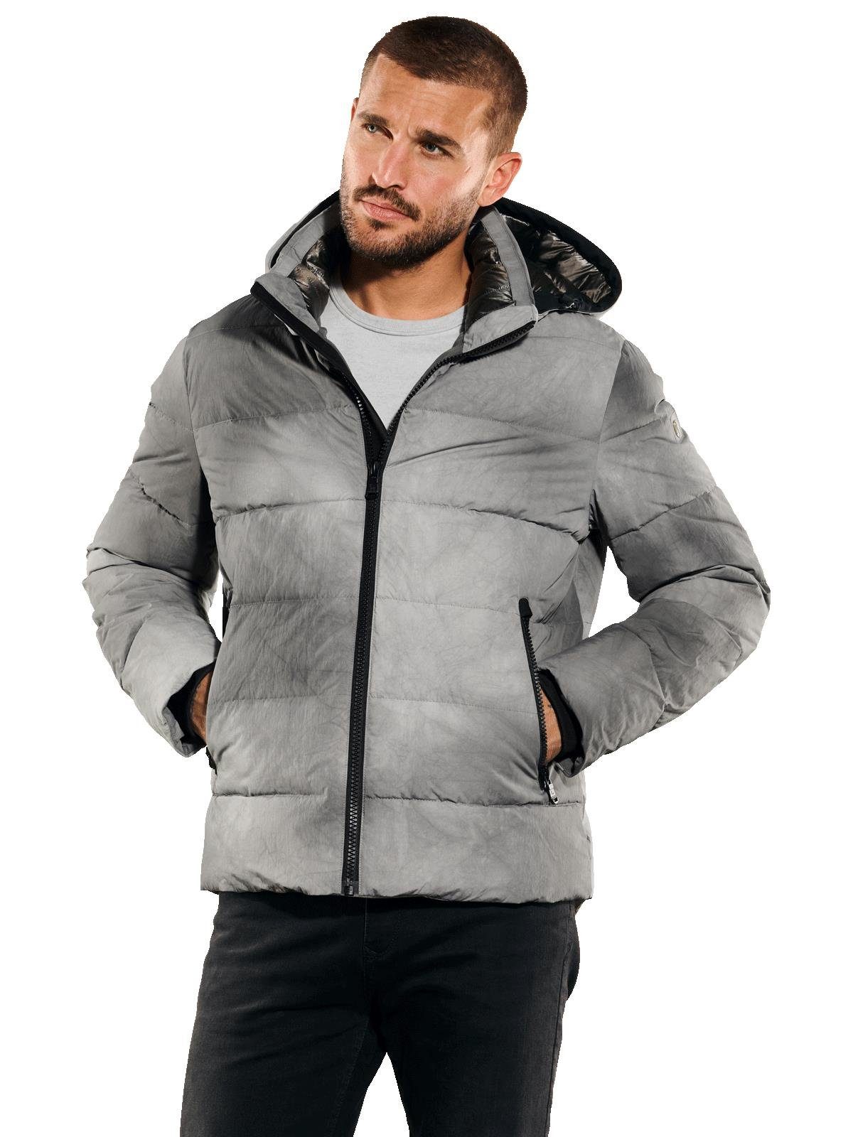 emilio adani Kurzjacke Steppjacke mit Kapuze