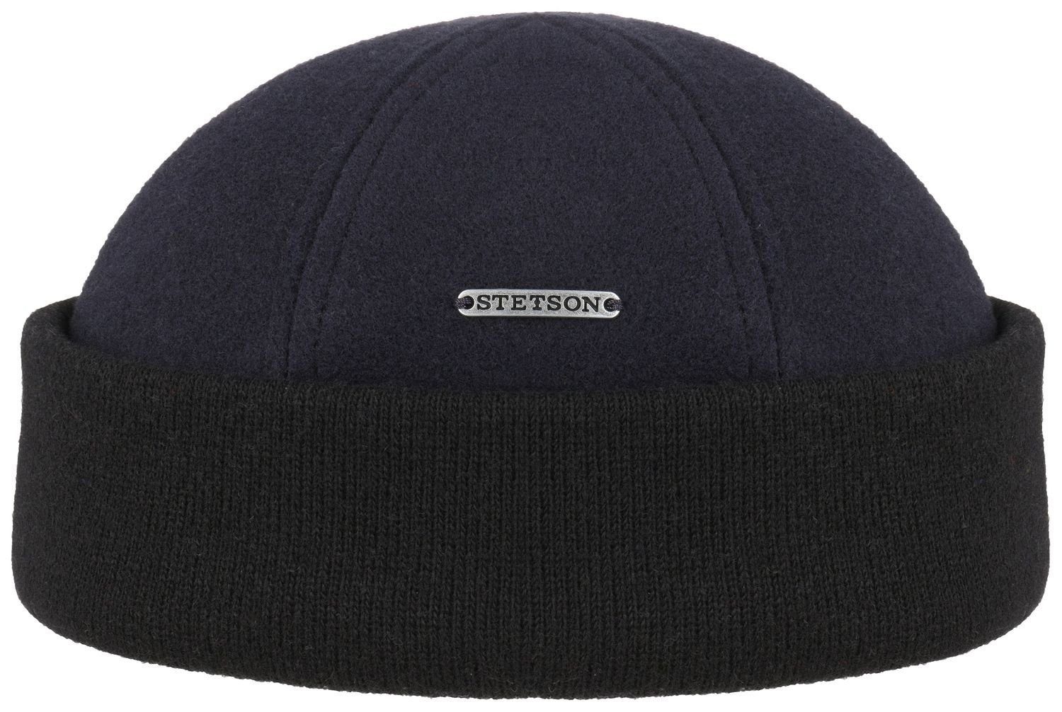 Stetson Schiebermütze Sparr Wolle Kaschmir Docker Cap mit Fleece-Futter günstig online kaufen