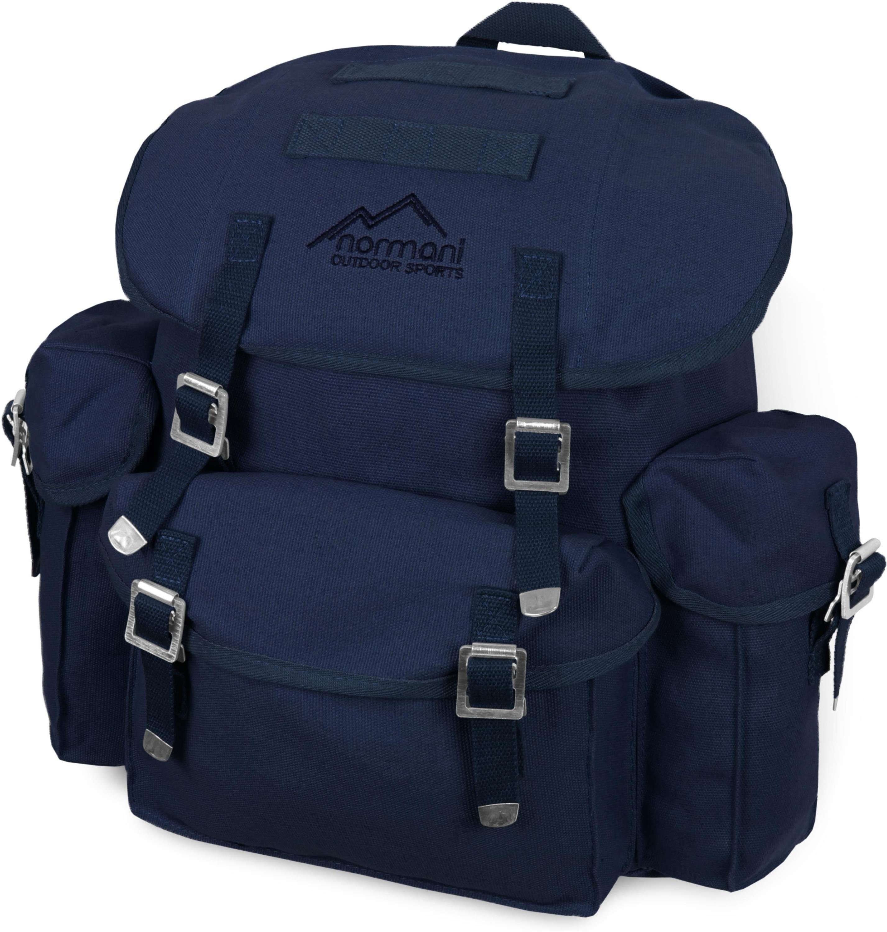 normani Daypack Bundeswehr Canvas-Rucksack 40 l, Tagesrucksack mit großem Volumen