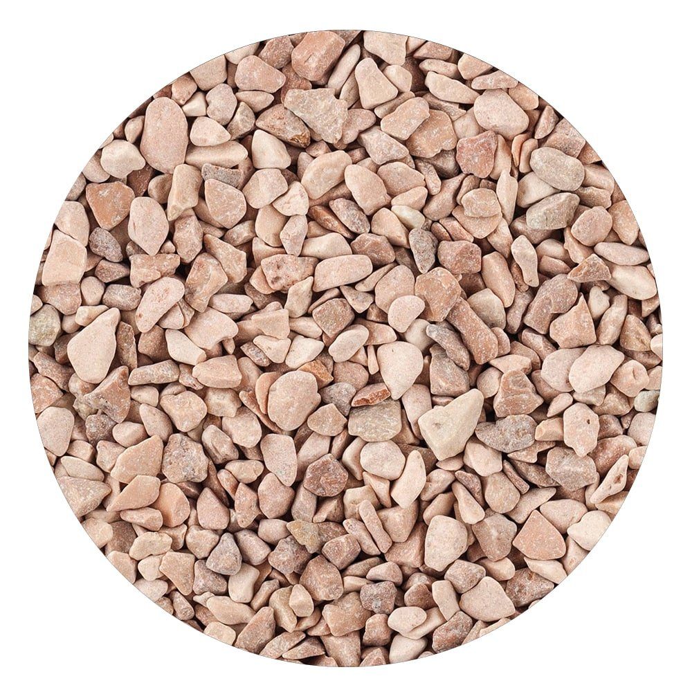 matches21 HOME & HOBBY Dekosand Hübsche Dekosteine 4 mm in einem schönen Weiß im 5,5 kg Eimer (1-St)