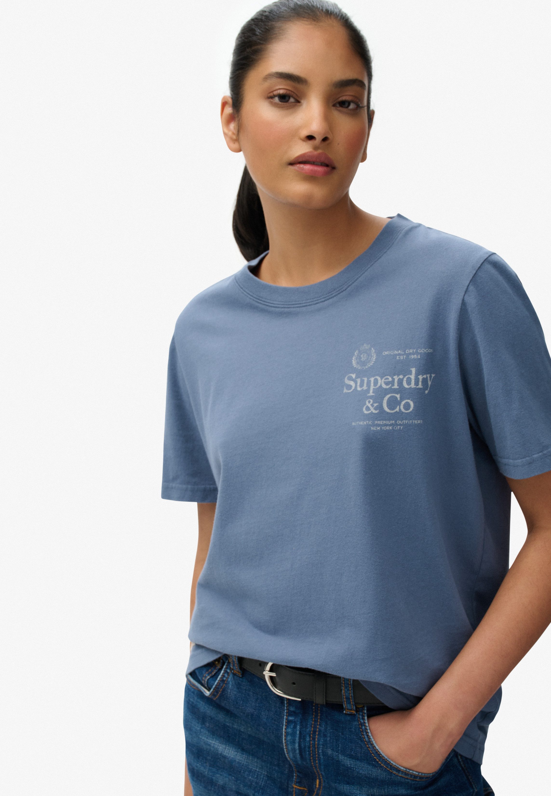 Superdry Print-Shirt LUXE CASUAL RLXD TEE günstig online kaufen