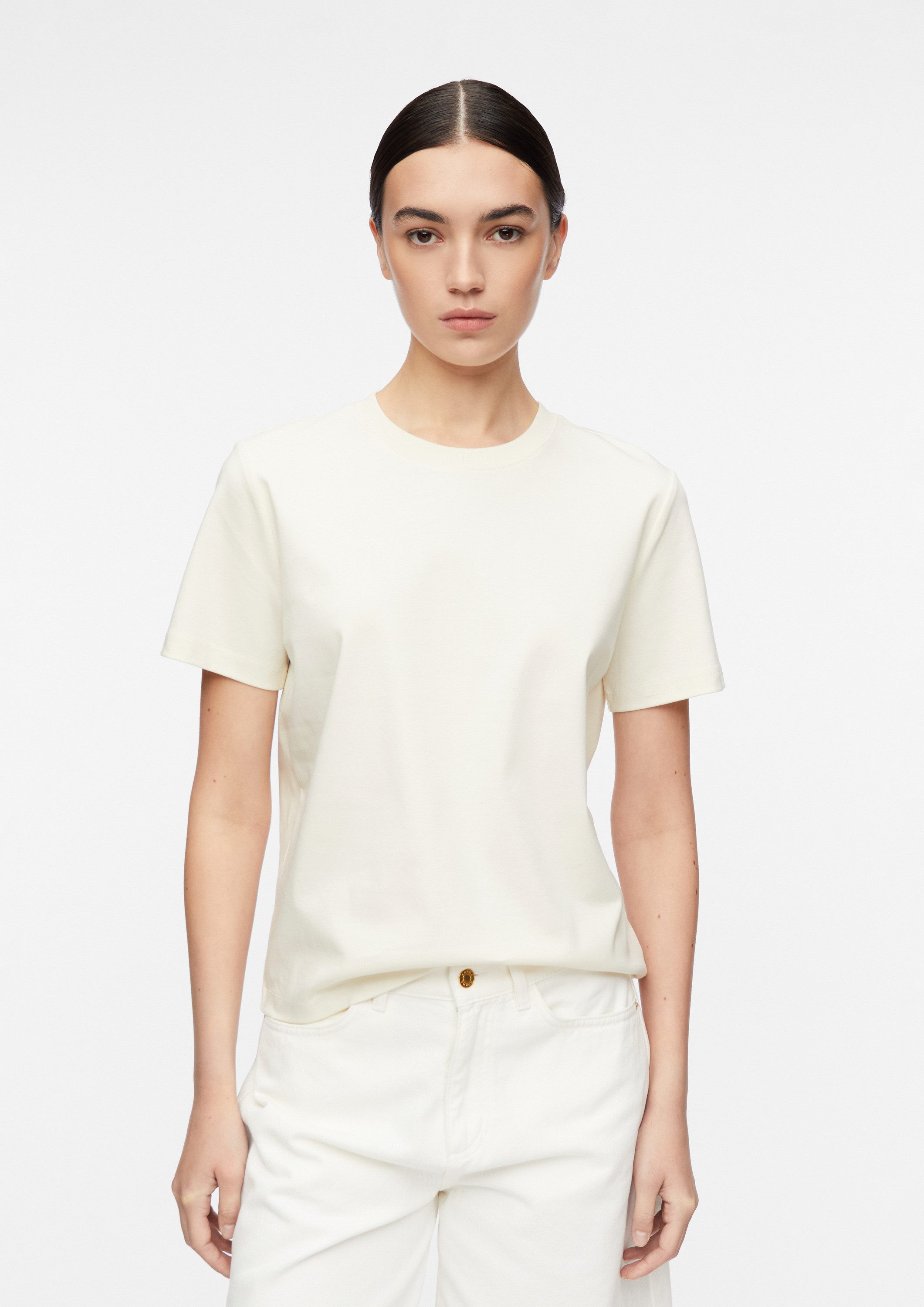 comma Kurzarmshirt T-Shirt Basic T-Shirt
