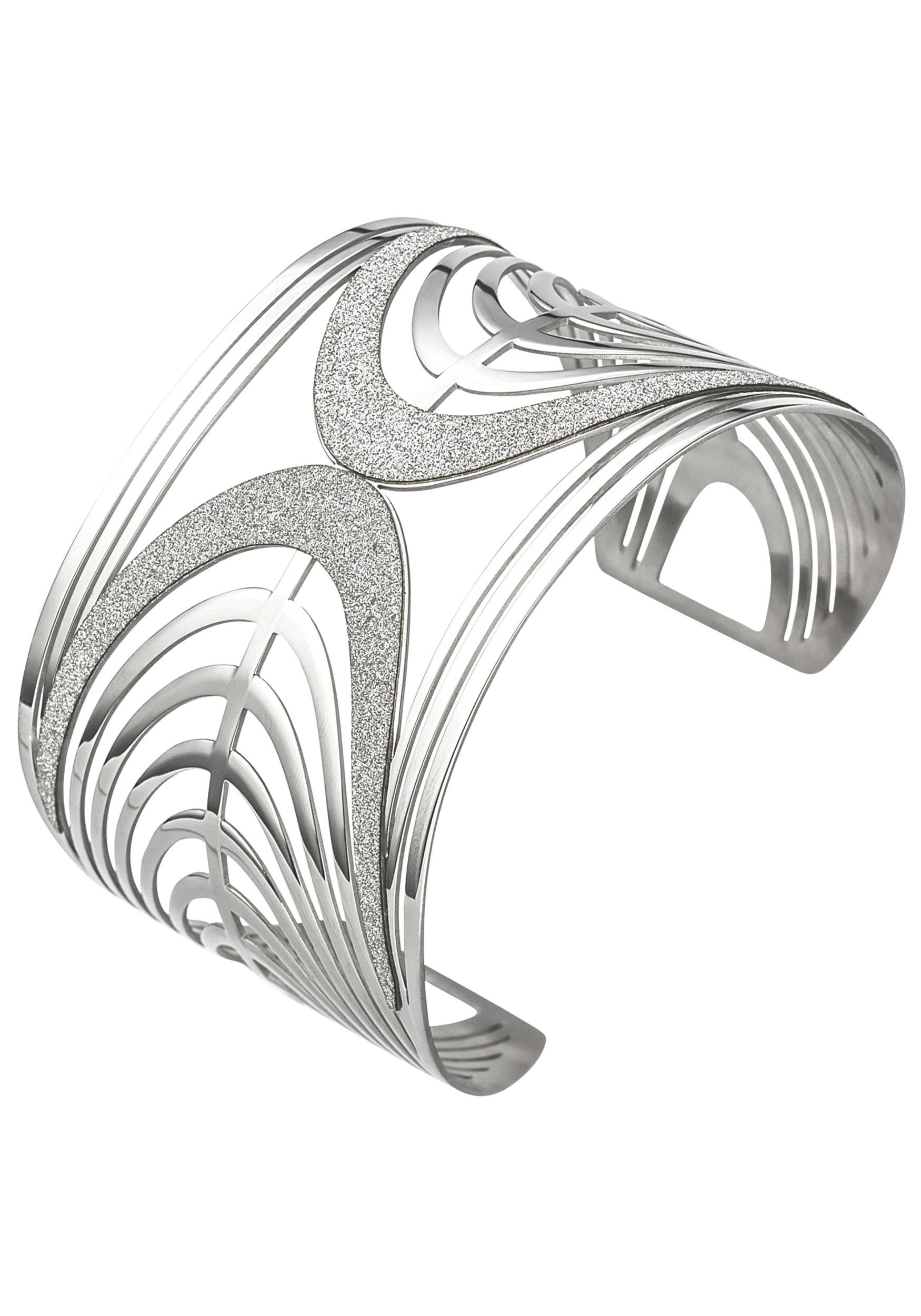 JOBO Armspange, breit Edelstahl günstig online kaufen