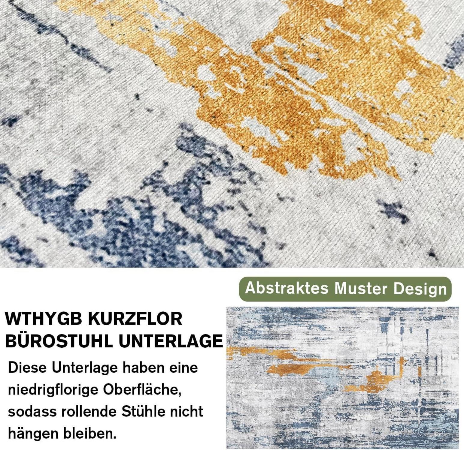 LuxusKollektion Büromöbel-Set Bürostuhl Unterlage 90x120cm Hartboden günstig online kaufen