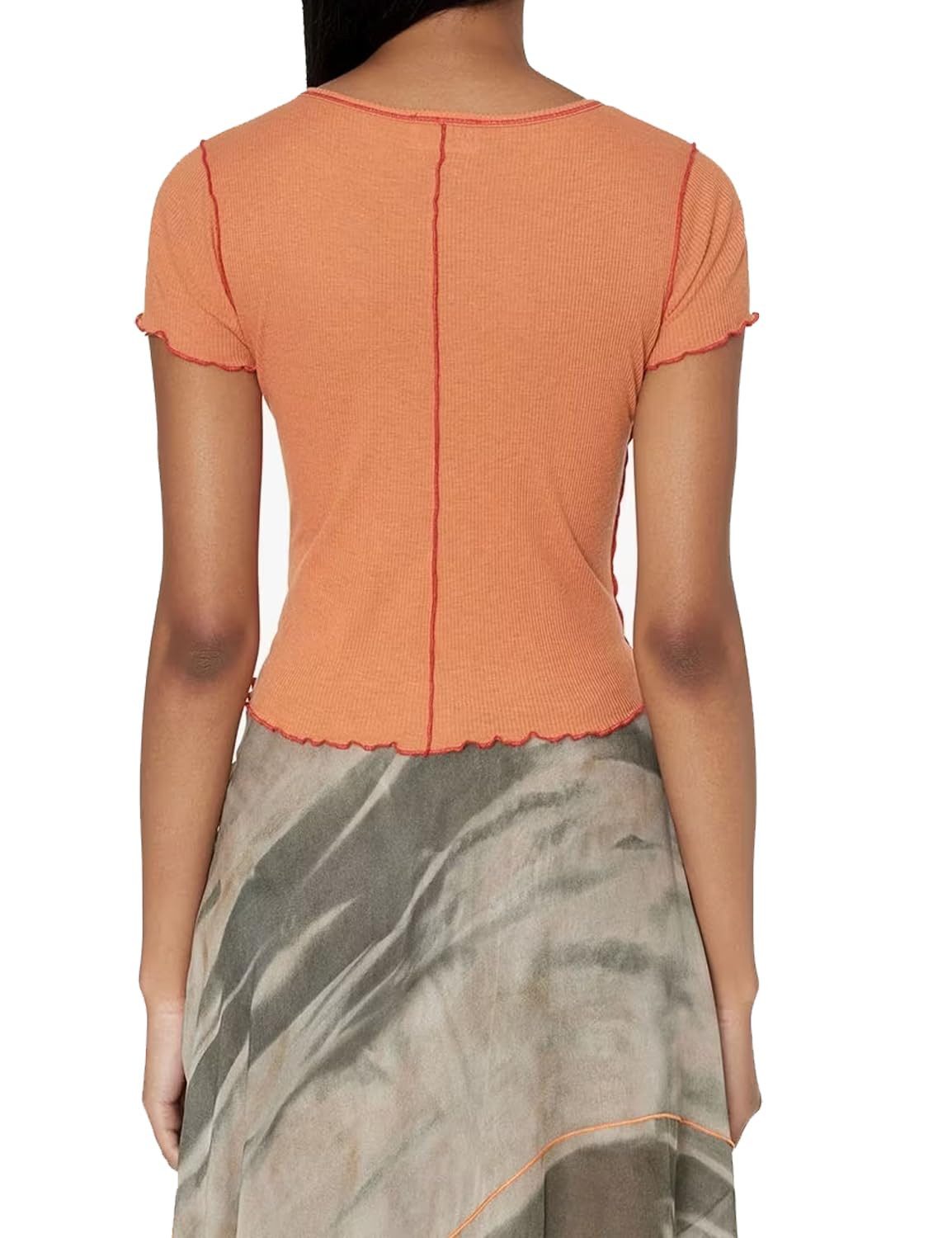 Diesel T-Shirt Diesel Damen "T-Ribyelle Top" günstig online kaufen