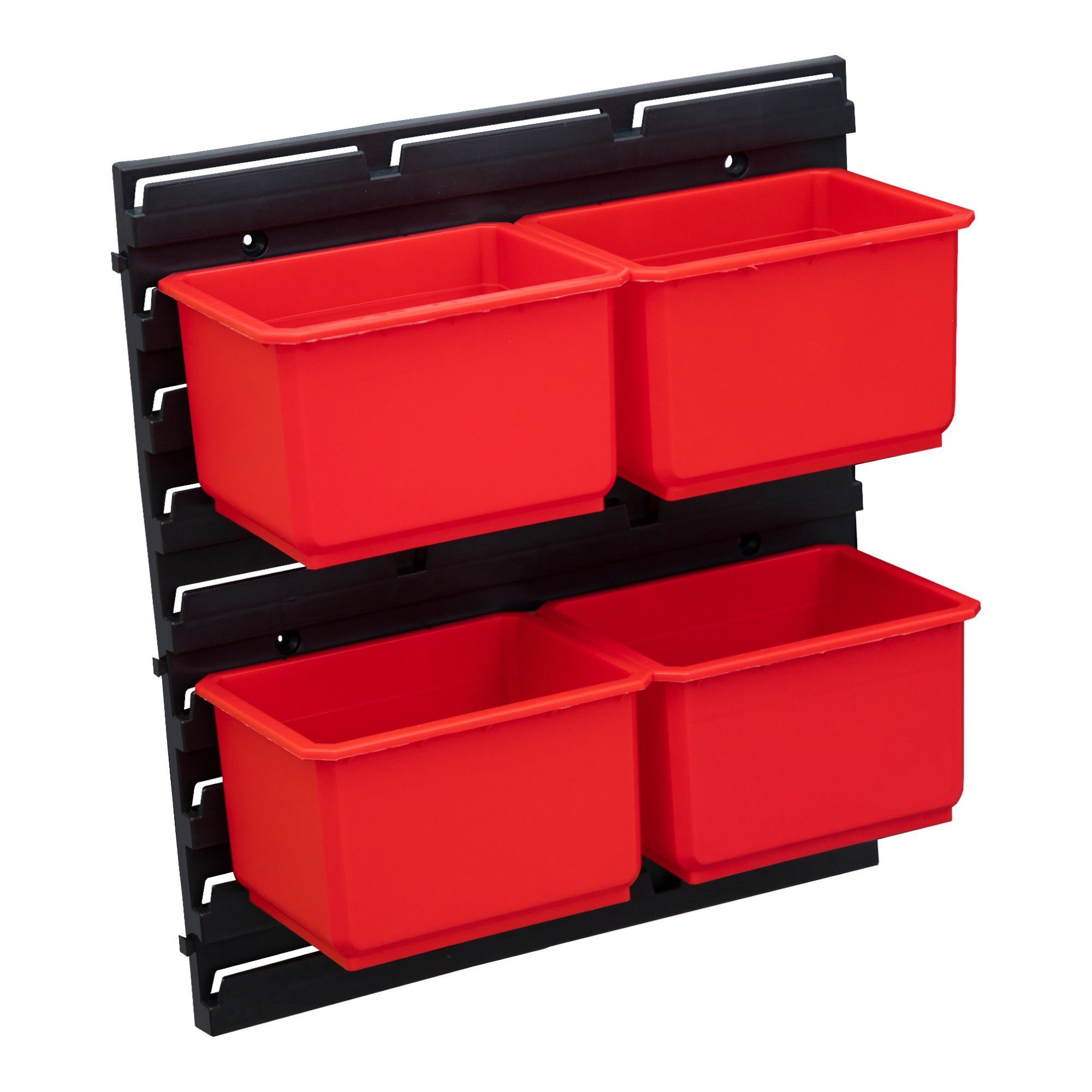 QBRICK System Werkzeugkoffer Container Set Nr. 1 Werkstattwand 39 x 35 cm mit 4 Behältern