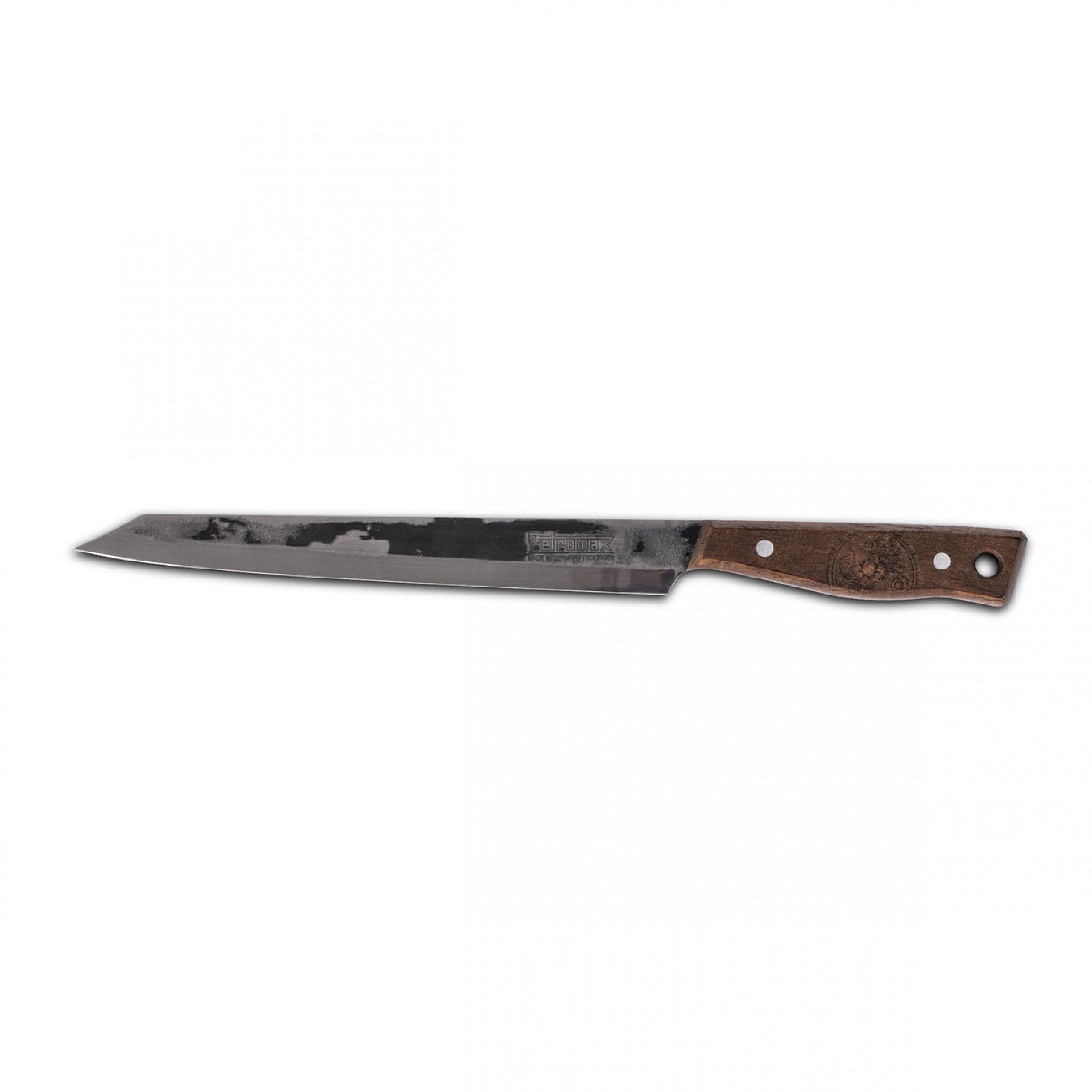 Petromax Feuerstelle Petromax Tranchiermesser 24 cm Klinge aus rostfreiem Stahl mit Griff