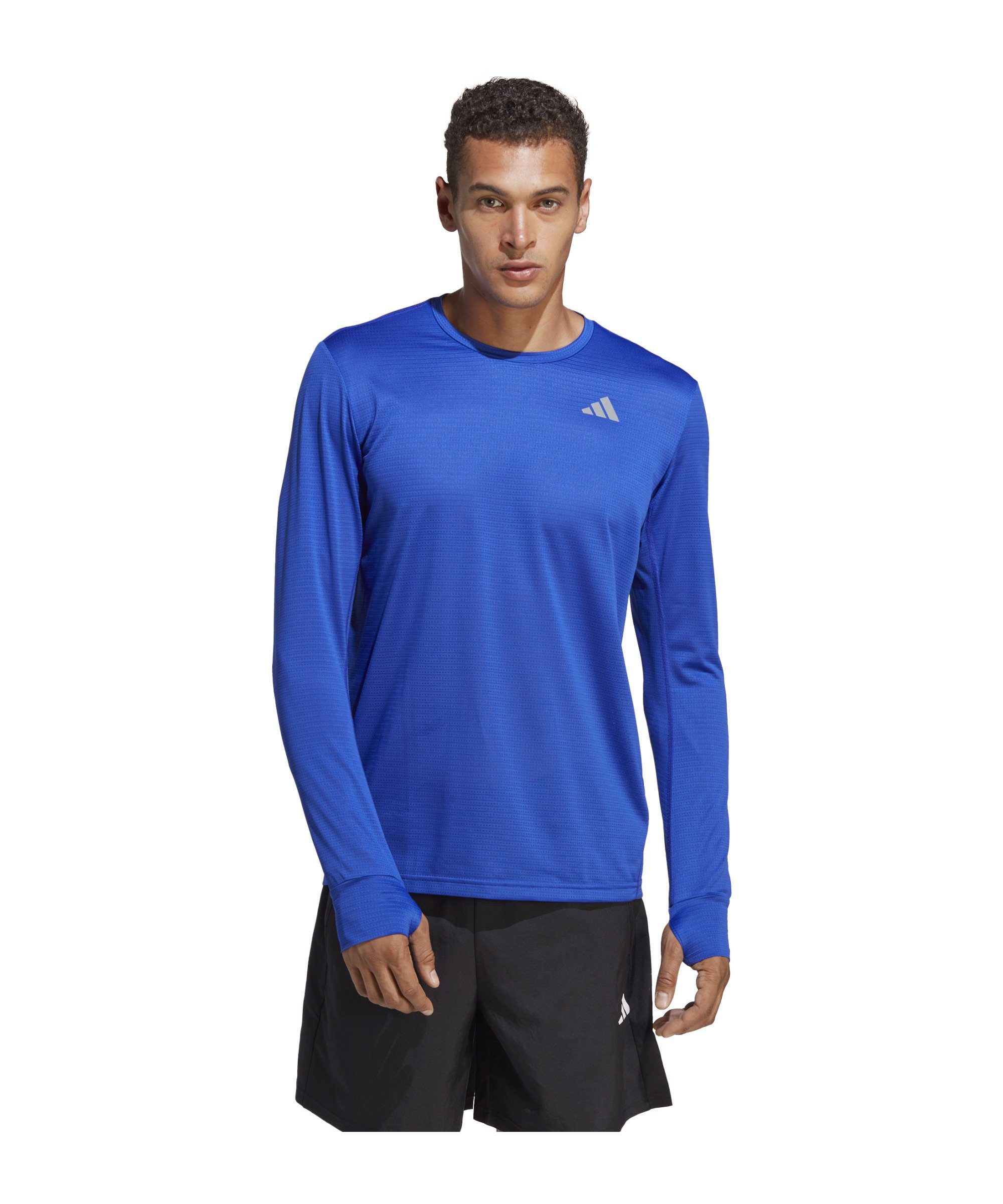 adidas the Run Own default Lauftop Performance Sweatshirt blau