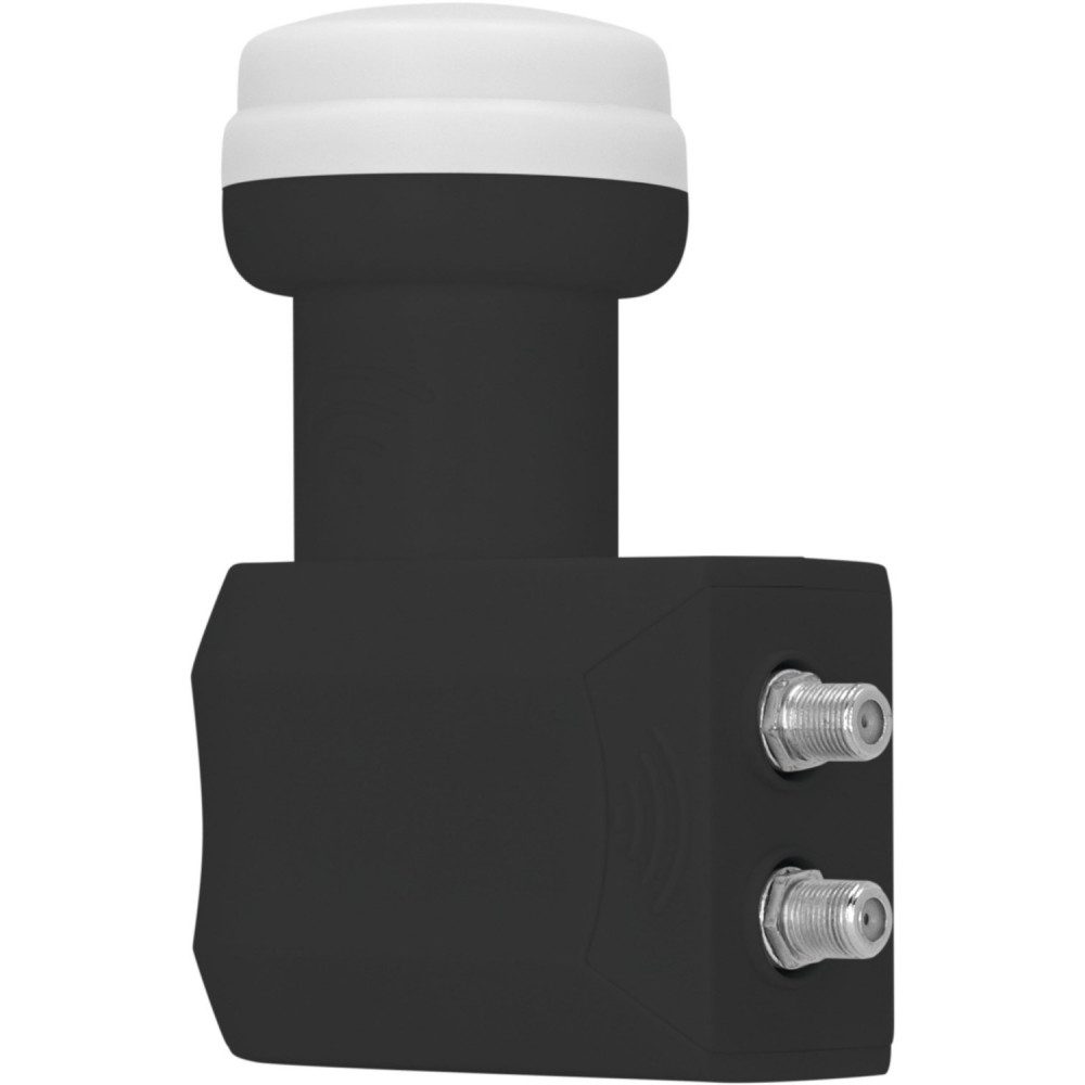 TechniSat TechniSat Twin-LNB schwarz für Satellit Universal-Twin-LNB (Universal-Twin-LNB für Satellit)