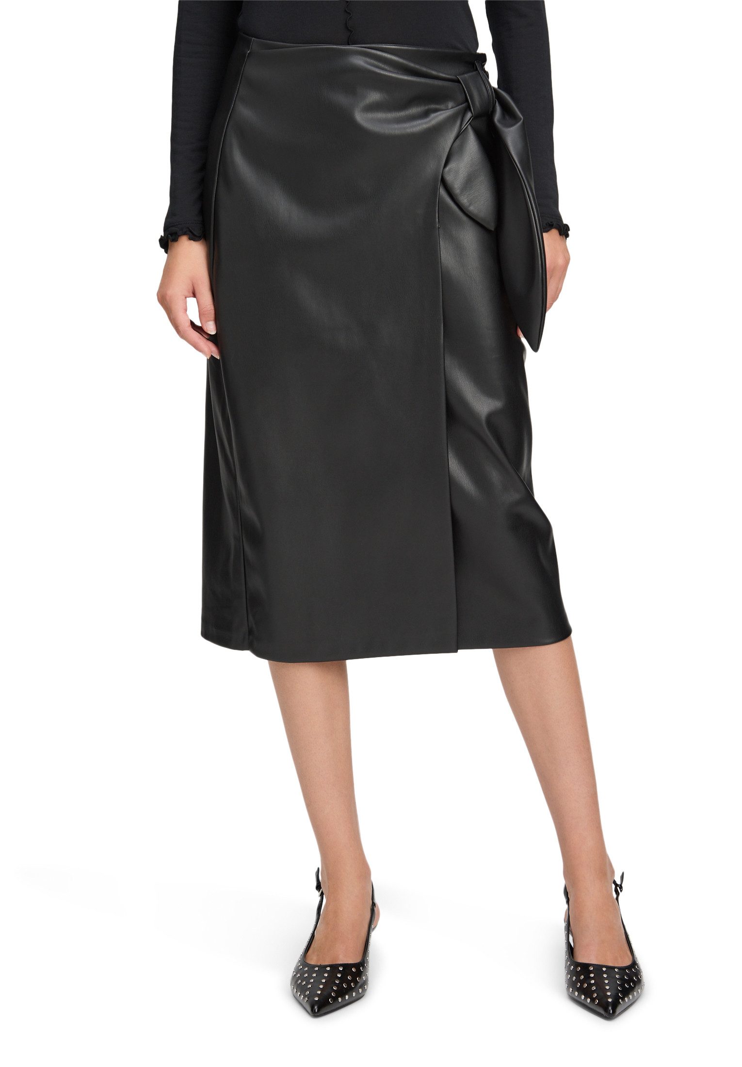 Cartoon Maxirock Damen Wickelrock unifarben günstig online kaufen