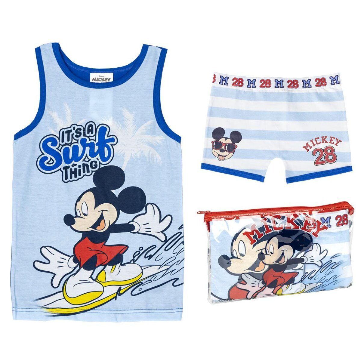 Disney Pyjama Disney Mickey Mouse Schlafanzug Pyjama Set & Nachtwäsche