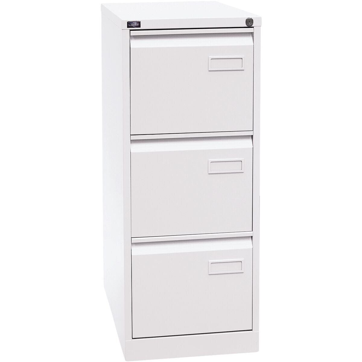 Bisley Light Hängeregisterschrank Light aus Stahl, ohne Sockel, A4
