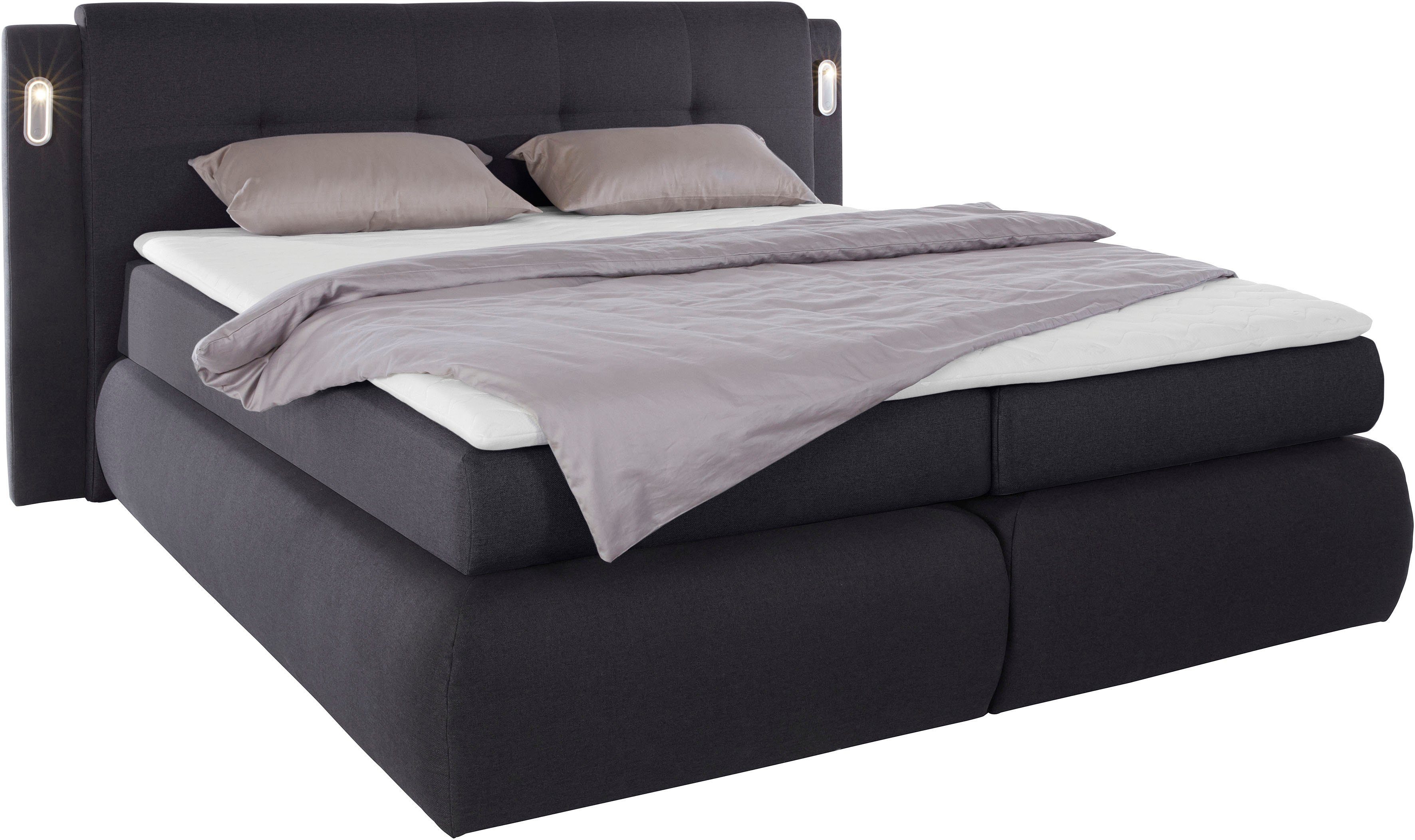 COLLECTION AB Boxspringbett Borna, inklusive Bettkasten, günstig online kaufen