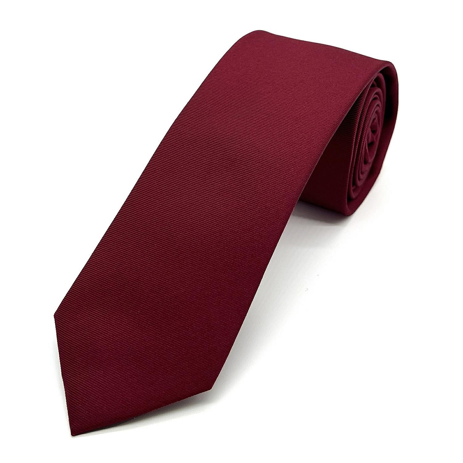 Seidenfalter Krawatte KRAWATTE UNI 7CM