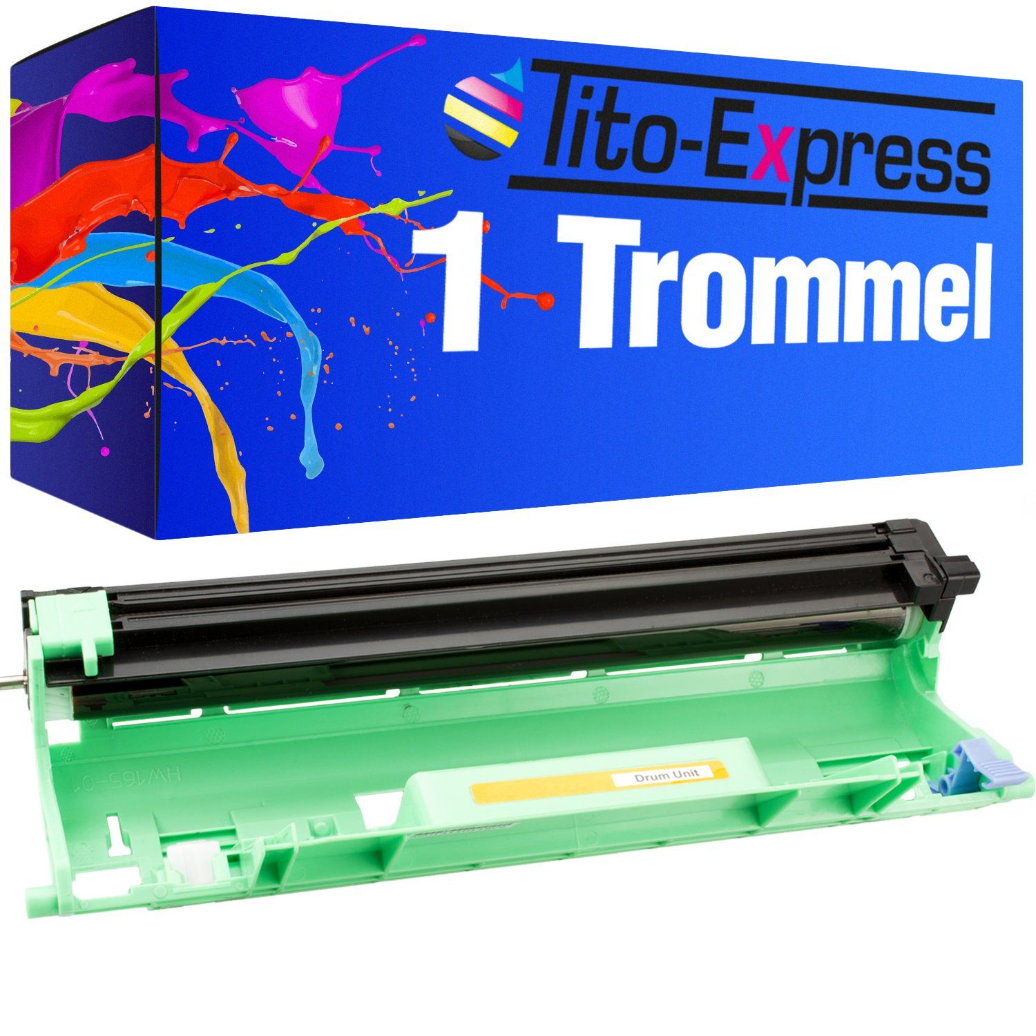 DR 1050 Trommel), DCP-1512 für DCP-1610W DR-1050 MFC-1810 BrotherDR1050, Brother DCP-1612W HL-1110 Tonerpatrone MFC-1910W DCP-1510 Trommel (1x Brother ersetzt Tito-Express