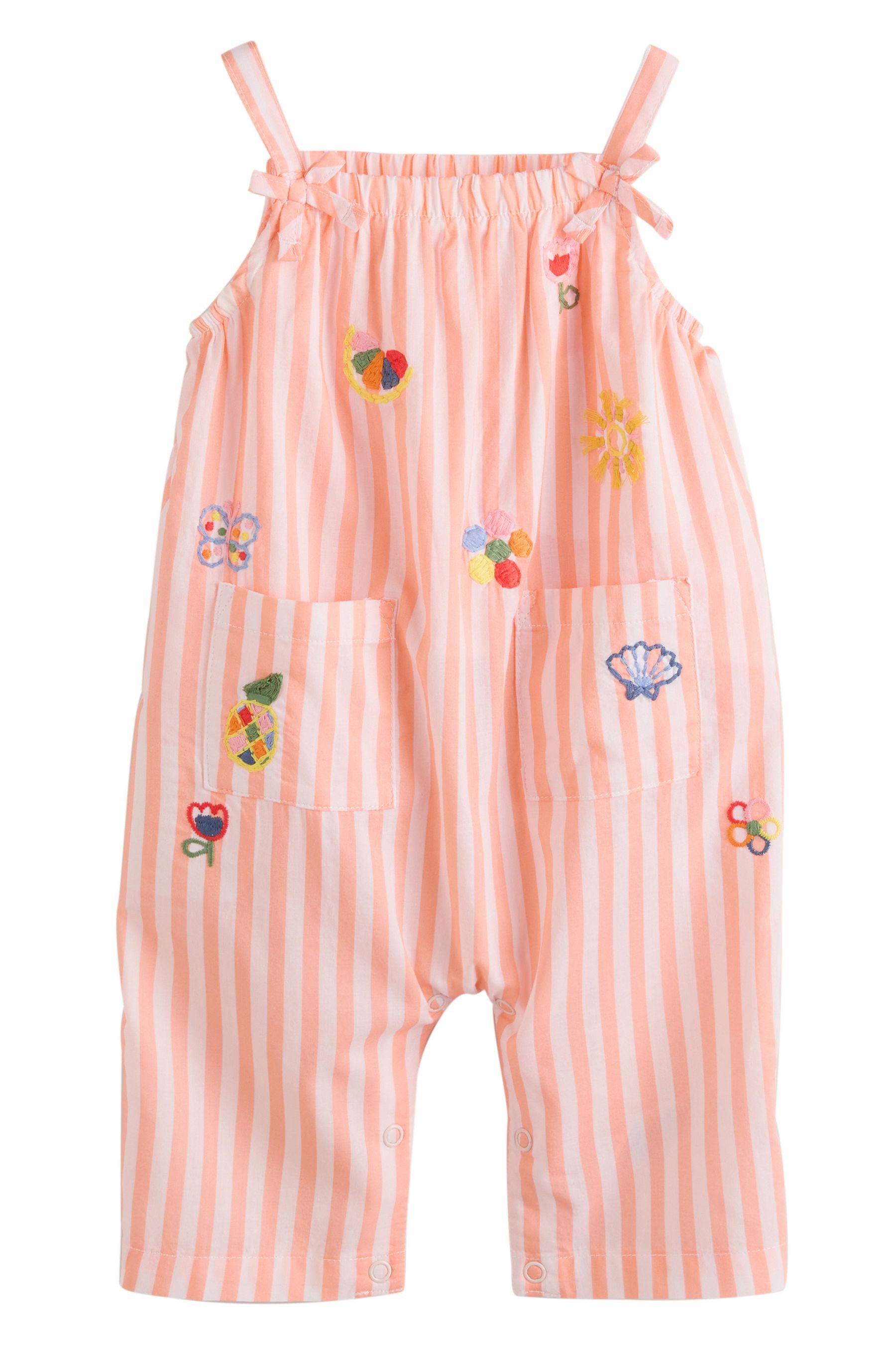 Latzhose Baby Latzhose aus 100 % Baumwollgewebe