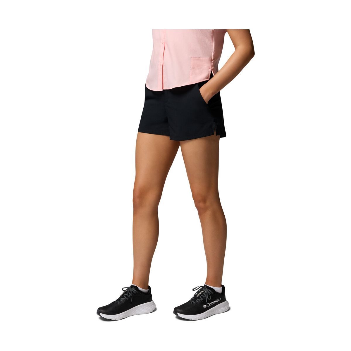 Columbia Funktionsshorts Shale Ridge Short Vielseitige Damen-Shorts mit wasserabweisender Technologie und