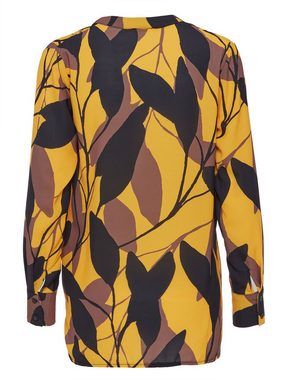 Georg Stiels Druckbluse Print-Shirt figurumspielend im Herbstdruck