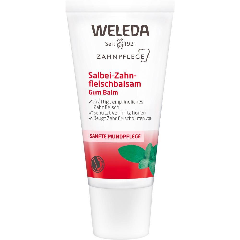 WELEDA Reinigungsbürste Salbei Zahnfleischbalsam, 30 ml