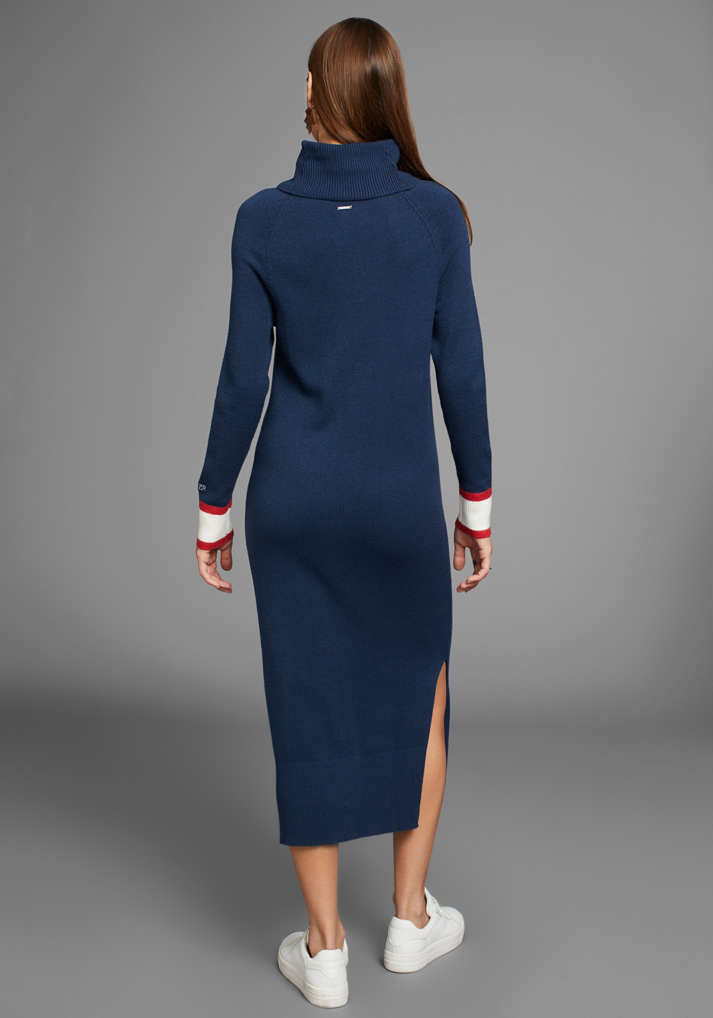 HECHTER PARIS Strickkleid mit Kontraststreifen günstig online kaufen