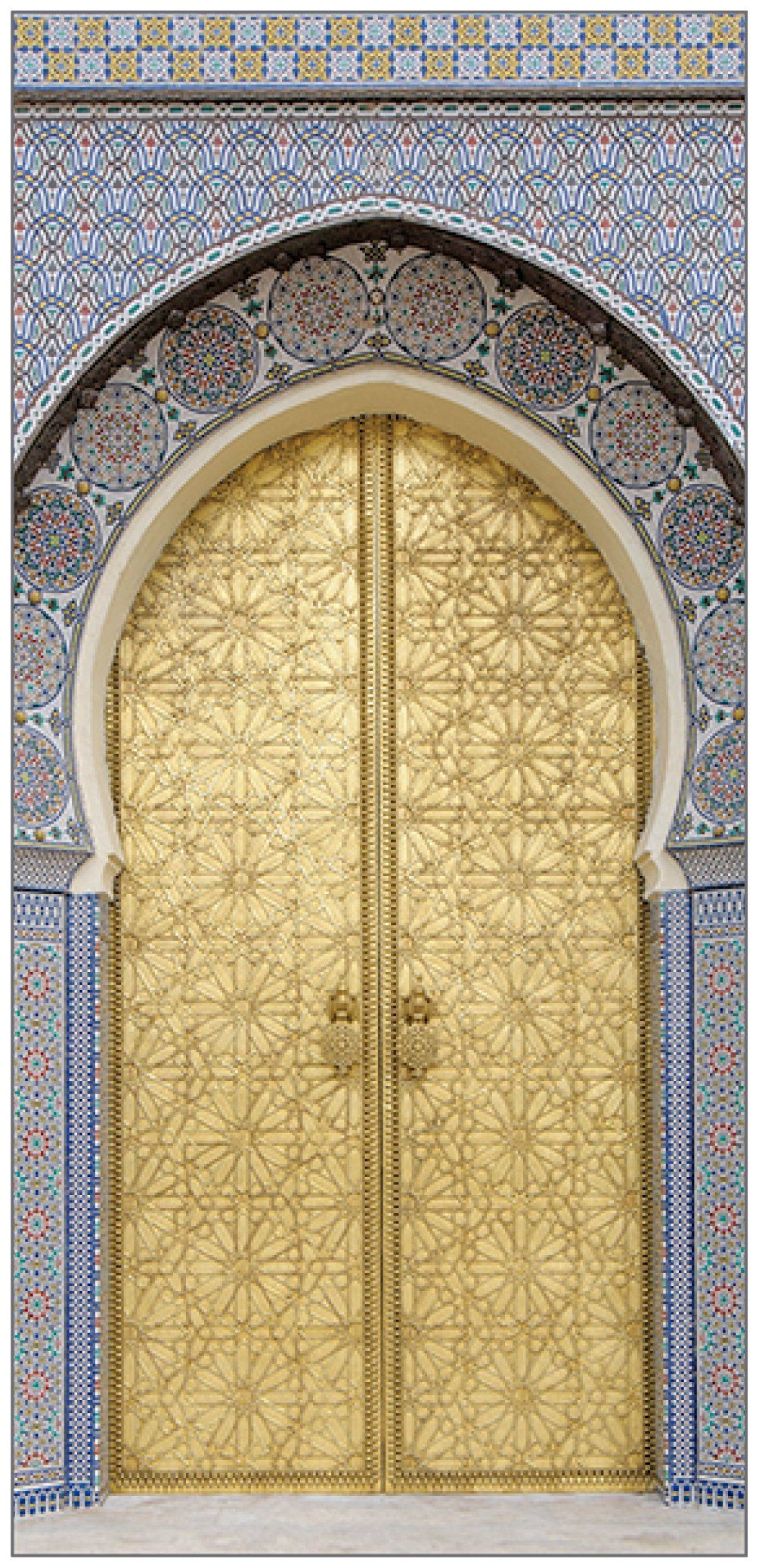 MySpotti Spritzschutz fresh Ancient Door, 100 x 210 cm