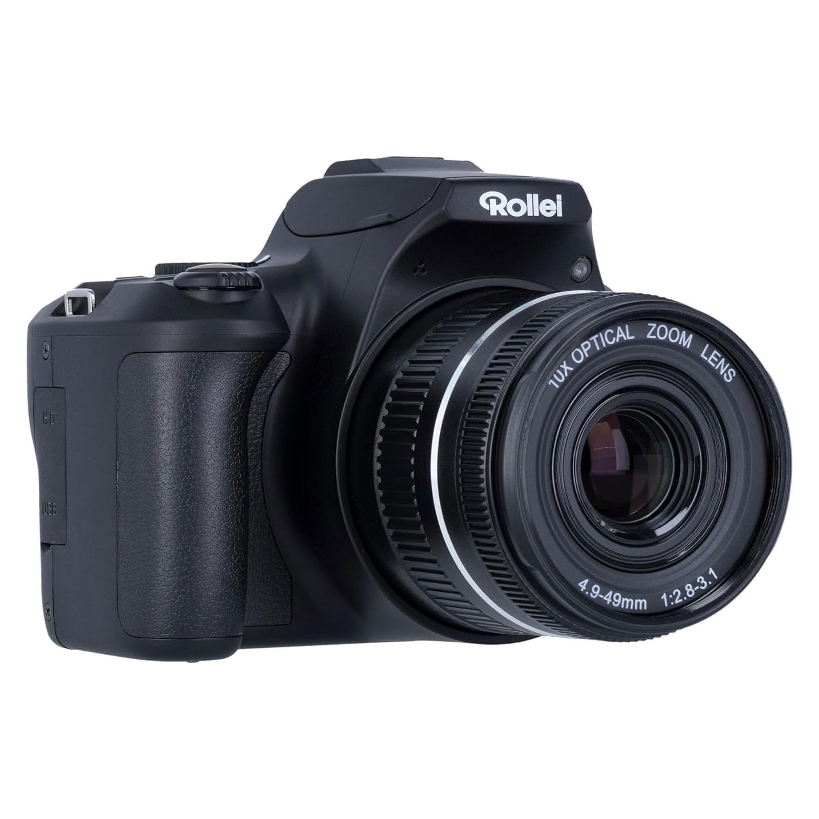 Rollei Powerflex Bridge-Kamera Kompaktkamera (3 Zoll, IPS Display, Gesichtserkennung)