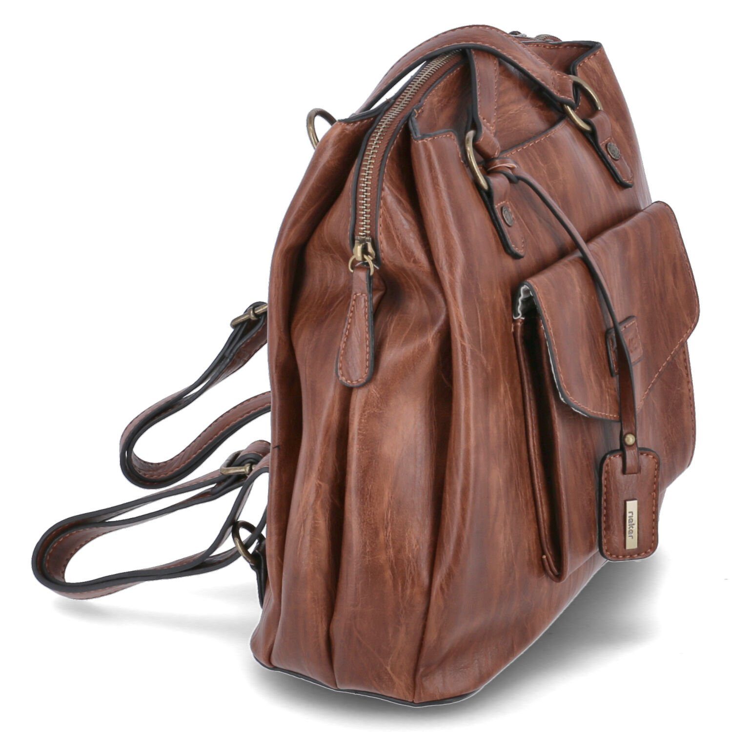 Rieker Cityrucksack (1-tlg), in Lederoptik