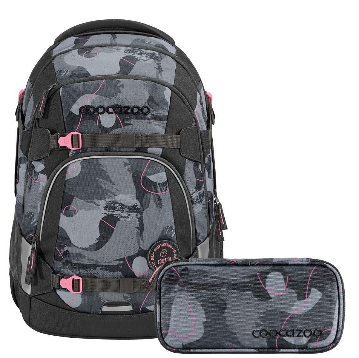 coocazoo Schulranzen Schulrucksack-Set MATE Bubble Brush günstig online kaufen