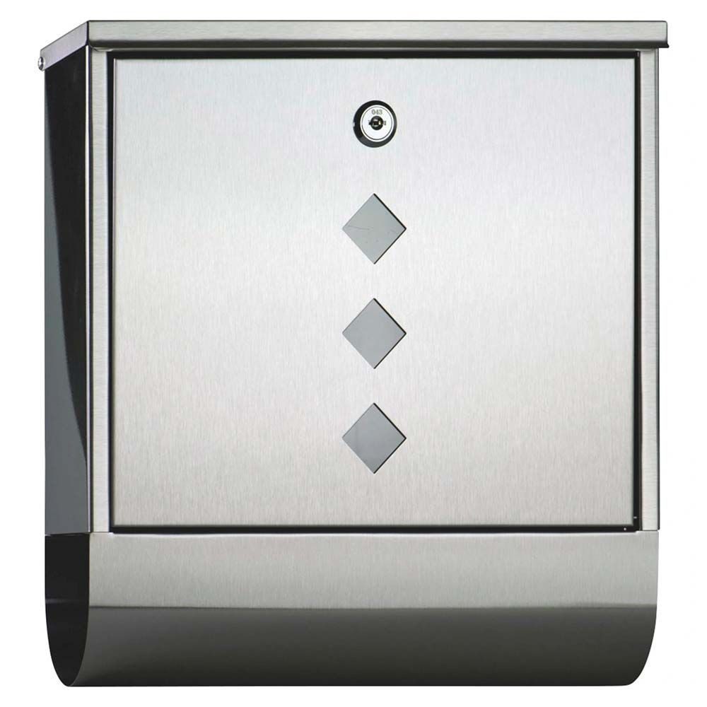 Burg Wächter Briefkasten Burg Wächter Briefkasten Square 6200 NI mit Zeitungsfach