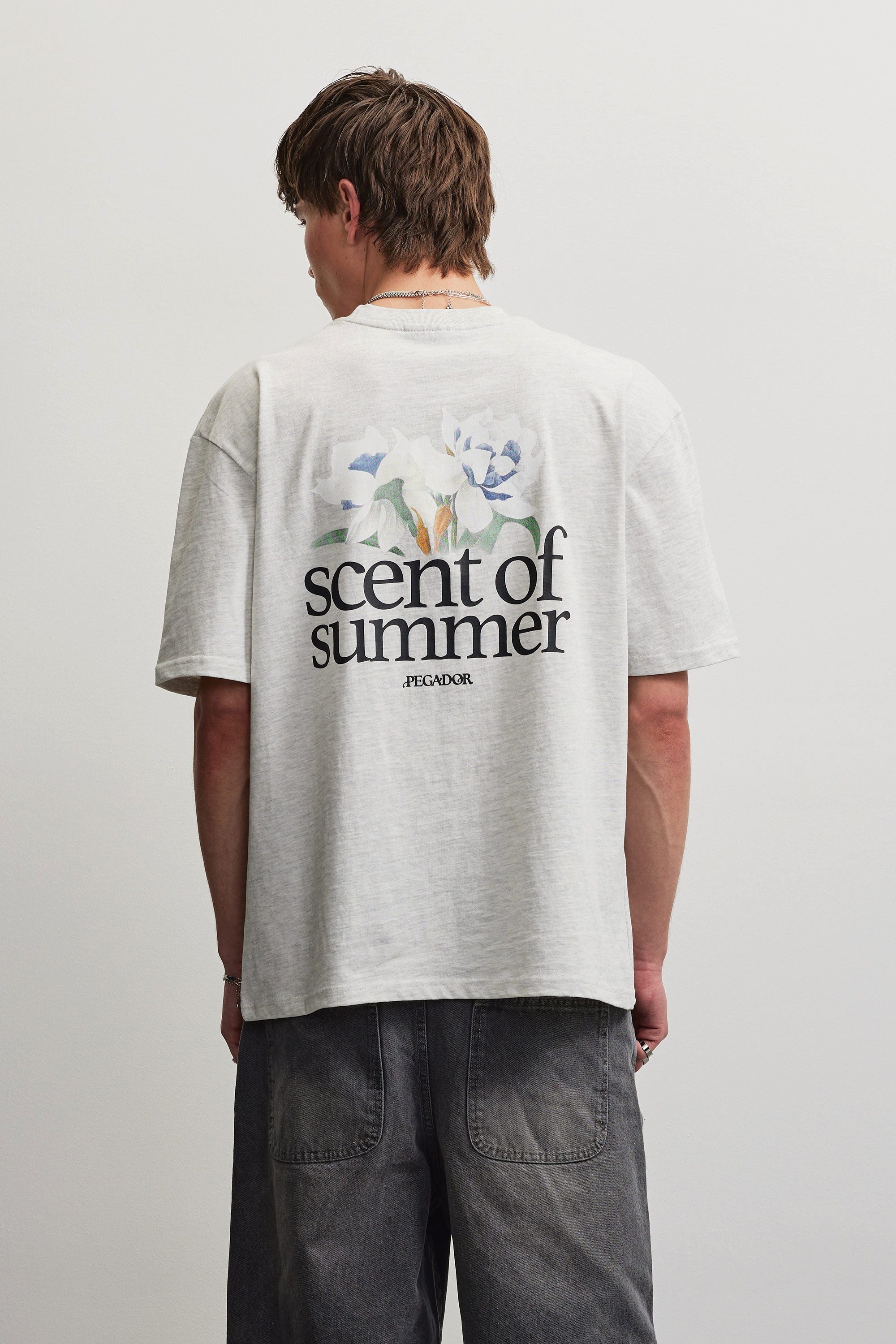 PEGADOR Rundhalsshirt MILES OVERSIZED TEE
