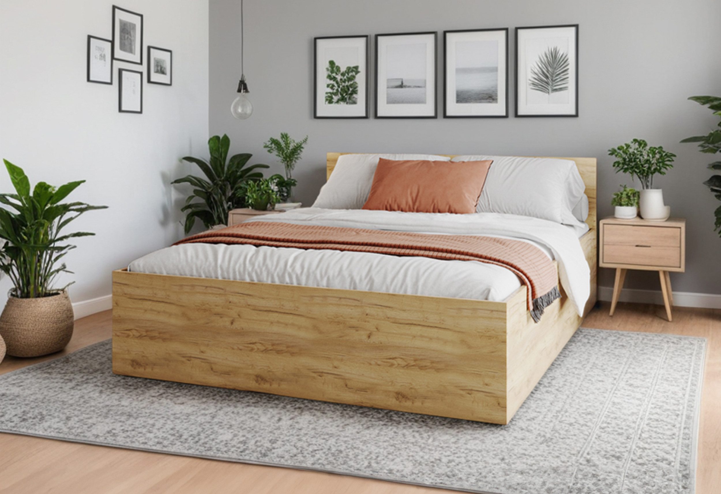 FDM Stauraumbett Bett Stauraumbett PANAMA SP Bettgestell 140x200 & weitere günstig online kaufen