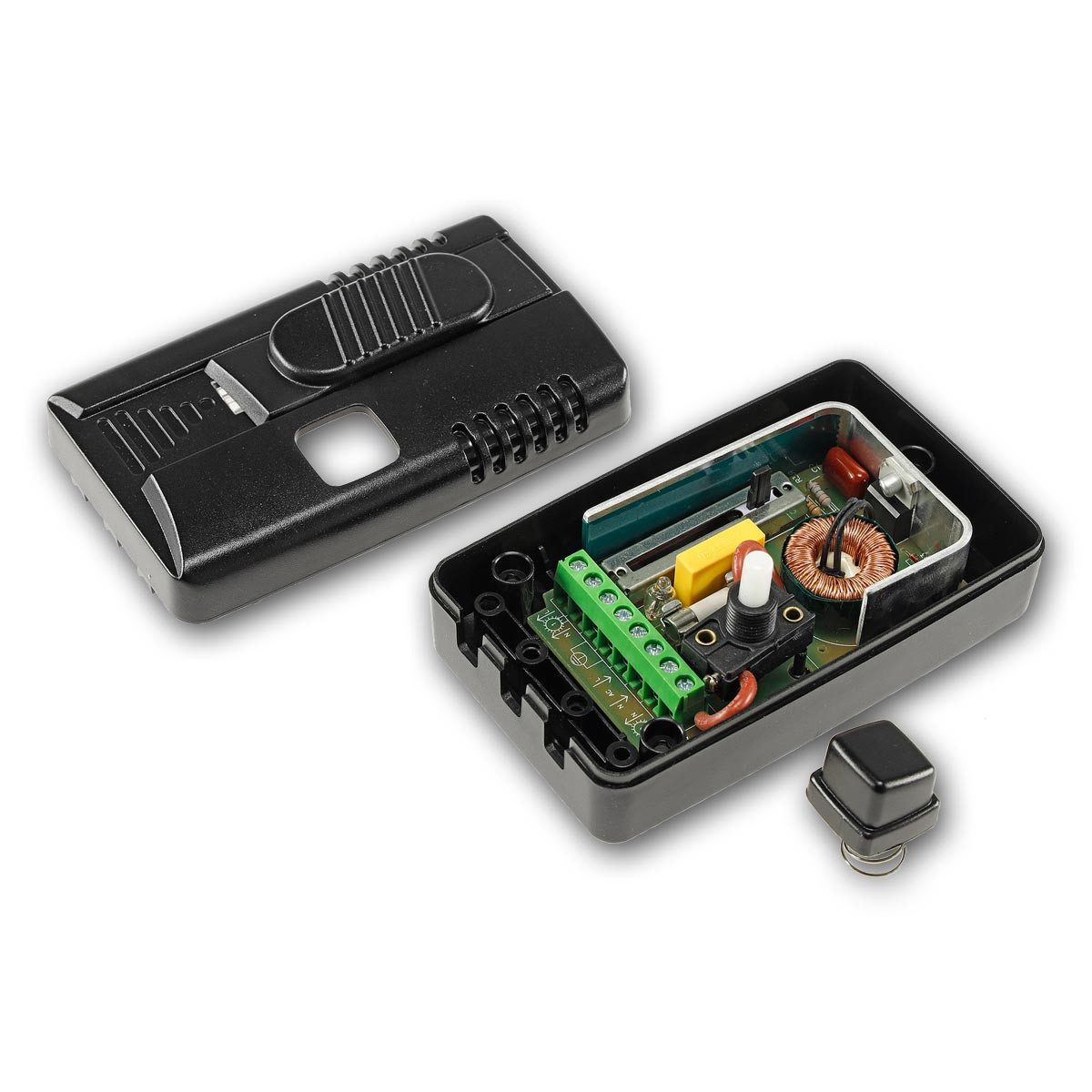 ChiliTec Drehdimmer Fußdimmer mit Schalter für Halogen und LED 230V