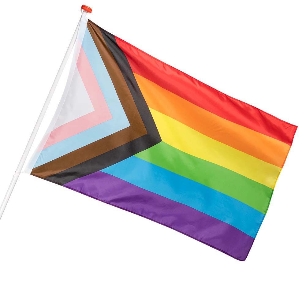 Boland Kostüm Fahne Regenbogen Progress