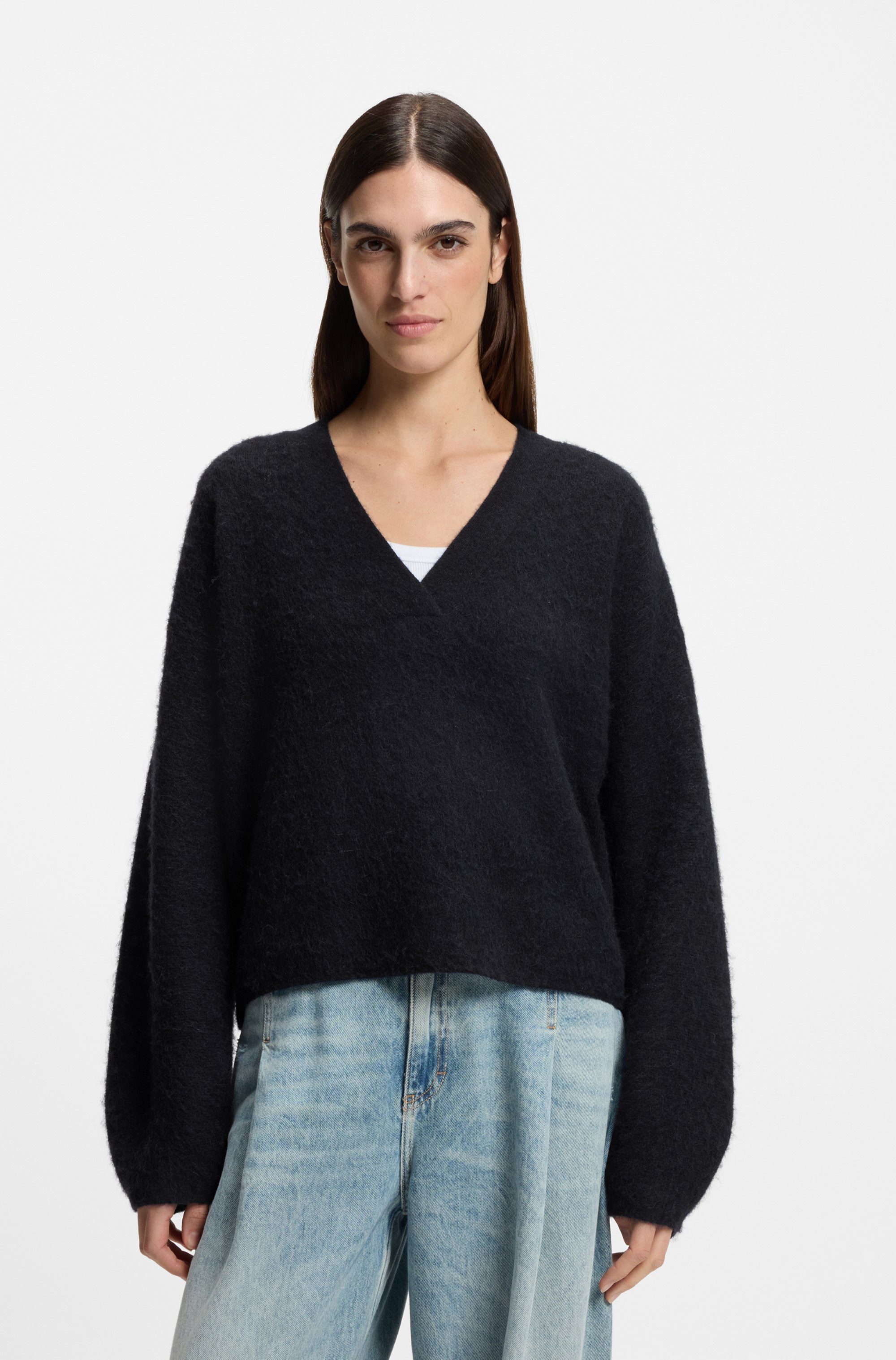 BOSS ORANGE Strickpullover Fiti Premium Damenmode günstig online kaufen