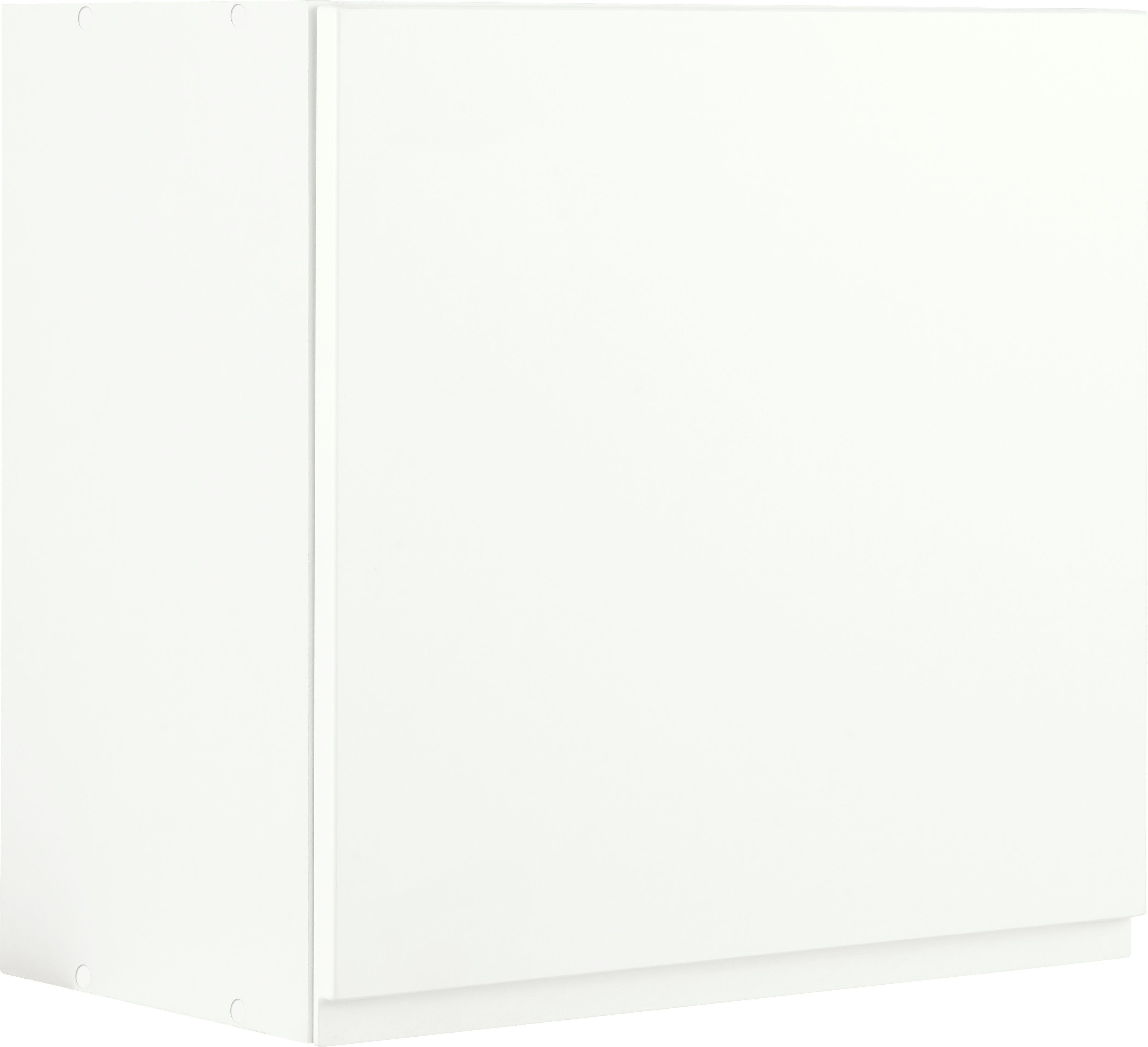 Kochstation Hängeschrank KS-Virginia 57 cm hoch, 60 cm breit, 1 Tür, Einlegeboden, hochwertige MDF-Fronten