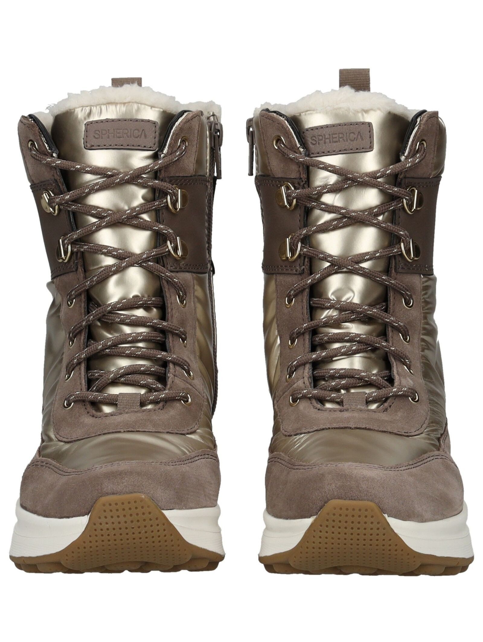Geox Geox Stiefelette Leder/Textil Schnürstiefelette