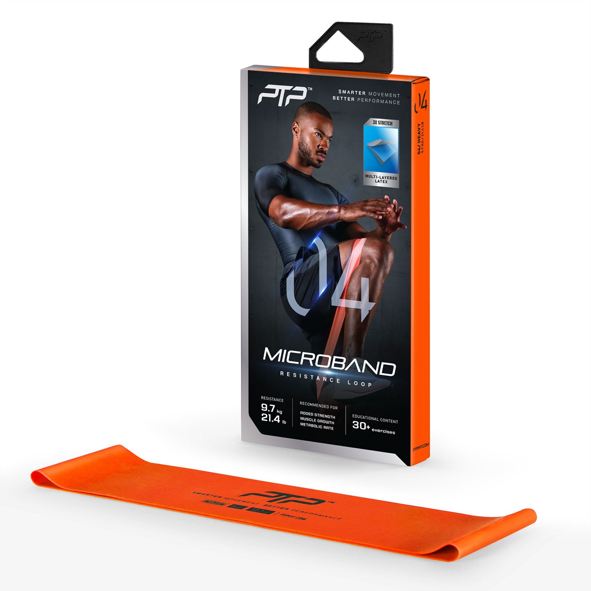 PTP Gymnastikbänder MICROBAND Orange