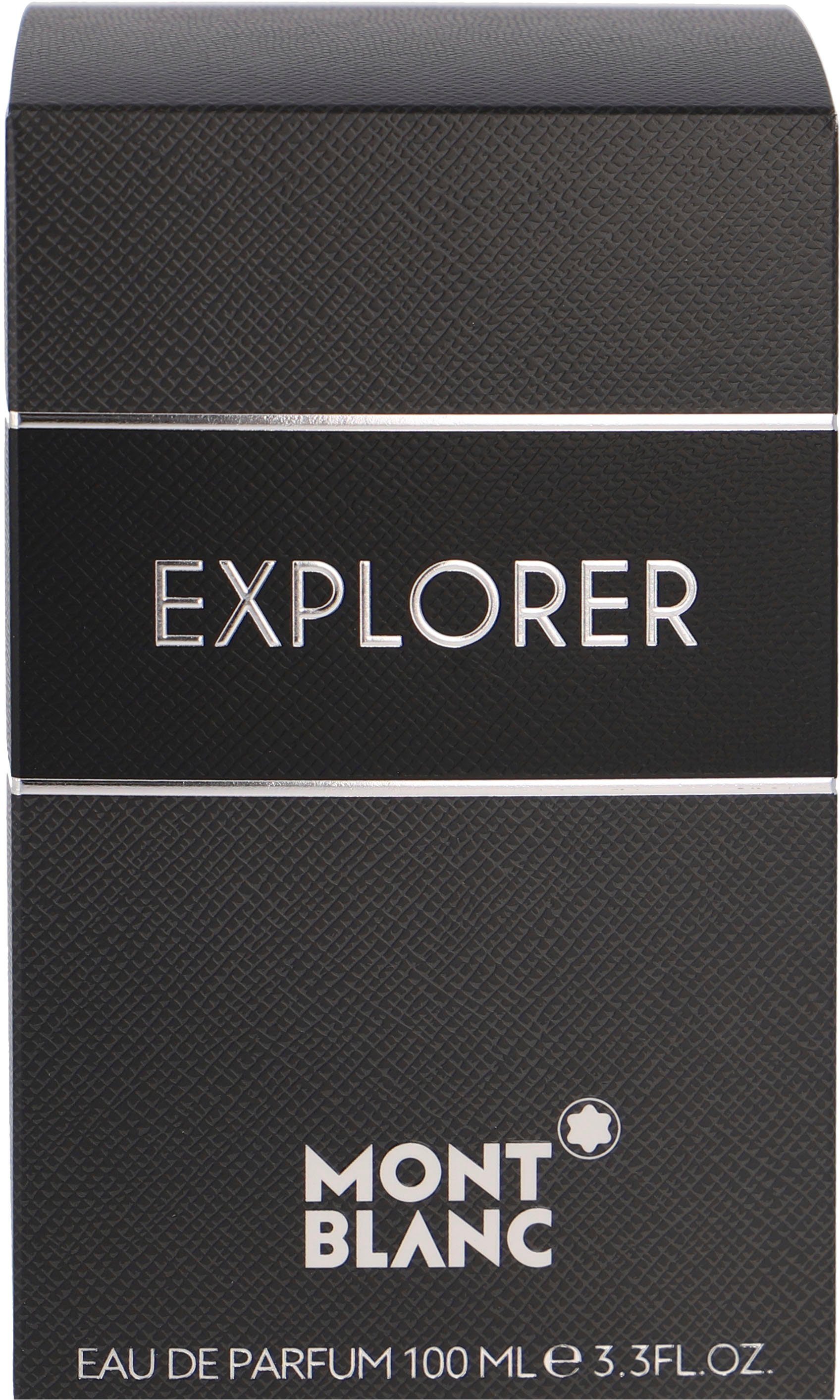 MONTBLANC Eau de Parfum Explorer, mit Bergamotte, Vetiver und Patschuli