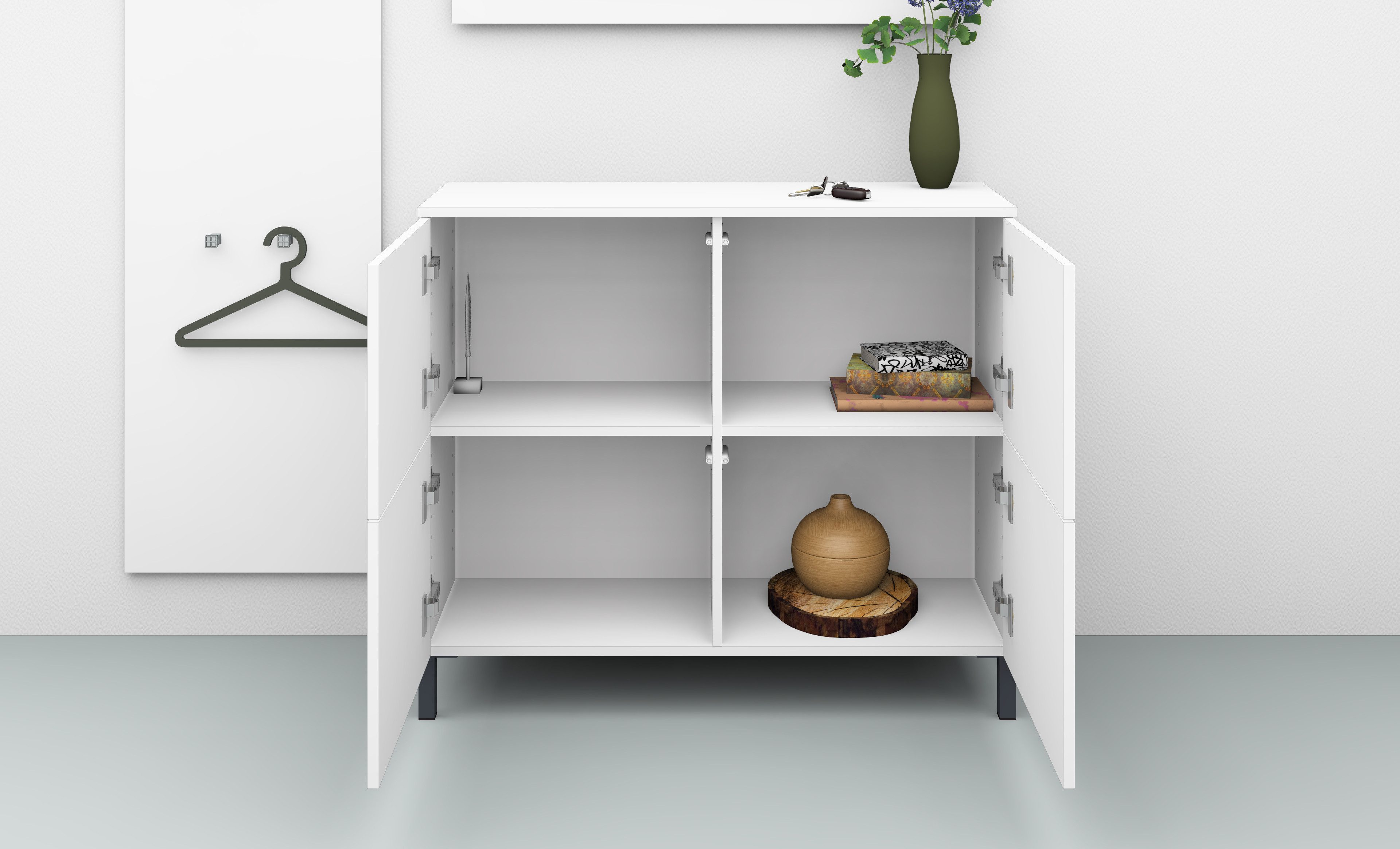 borchardt Möbel Garderoben-Set Haama, 3-tlg.