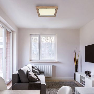 Globo Deckenleuchte Deckenleuchte Wohnzimmer LED Deckenlampe RGB Farbwechsel