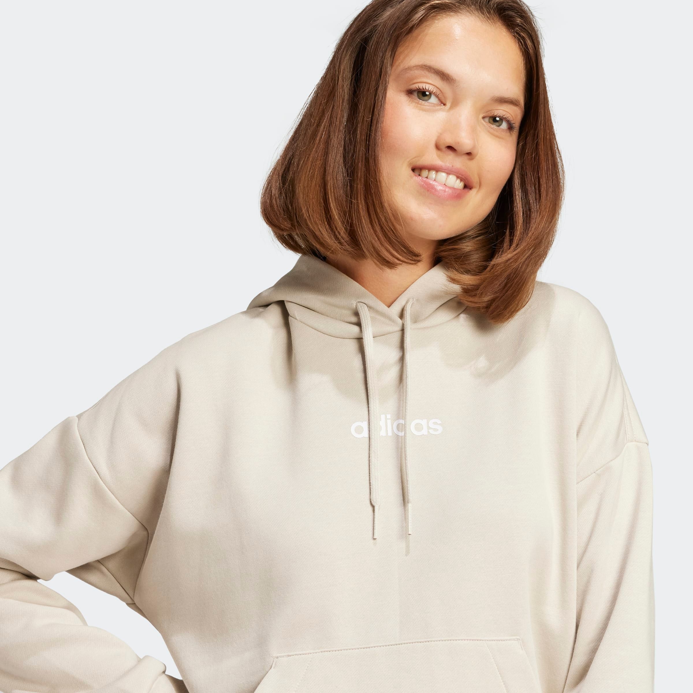 adidas Sportswear Kapuzensweatshirt ESSENTIALS LINEAR HOODIE für sportliche Aktivitäten und Alltag, lockere Passform – Bild 5 von 5