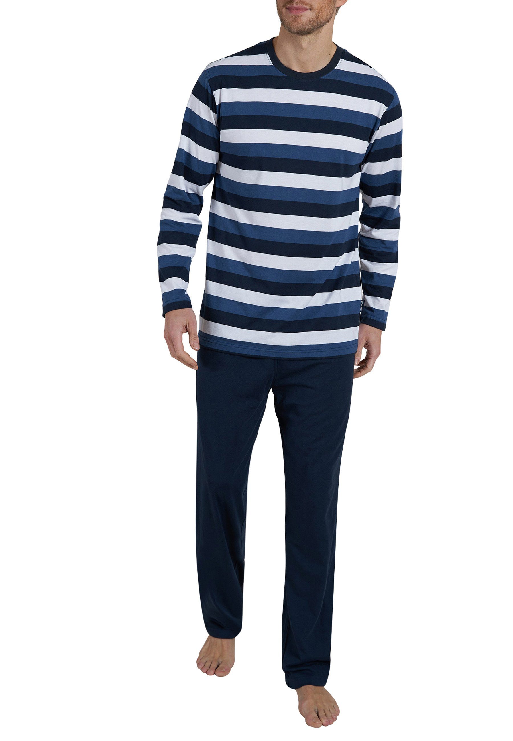 CECEBA Pyjama CECEBA Herren Pyjama blau günstig online kaufen