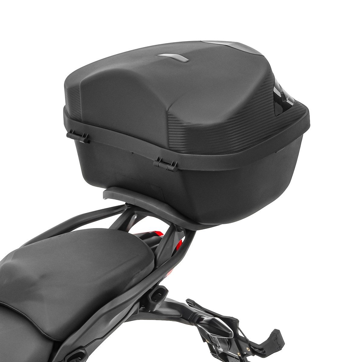 Bagtecs Topcase 2x Motorrad Topcase # KMB Universal 48 Liter schwarz Spar-Set