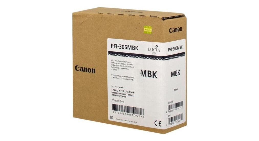 Thumbnail - Canon Canon PFI-306MBK Druckerpatrone schwarz matt Tintenpatrone