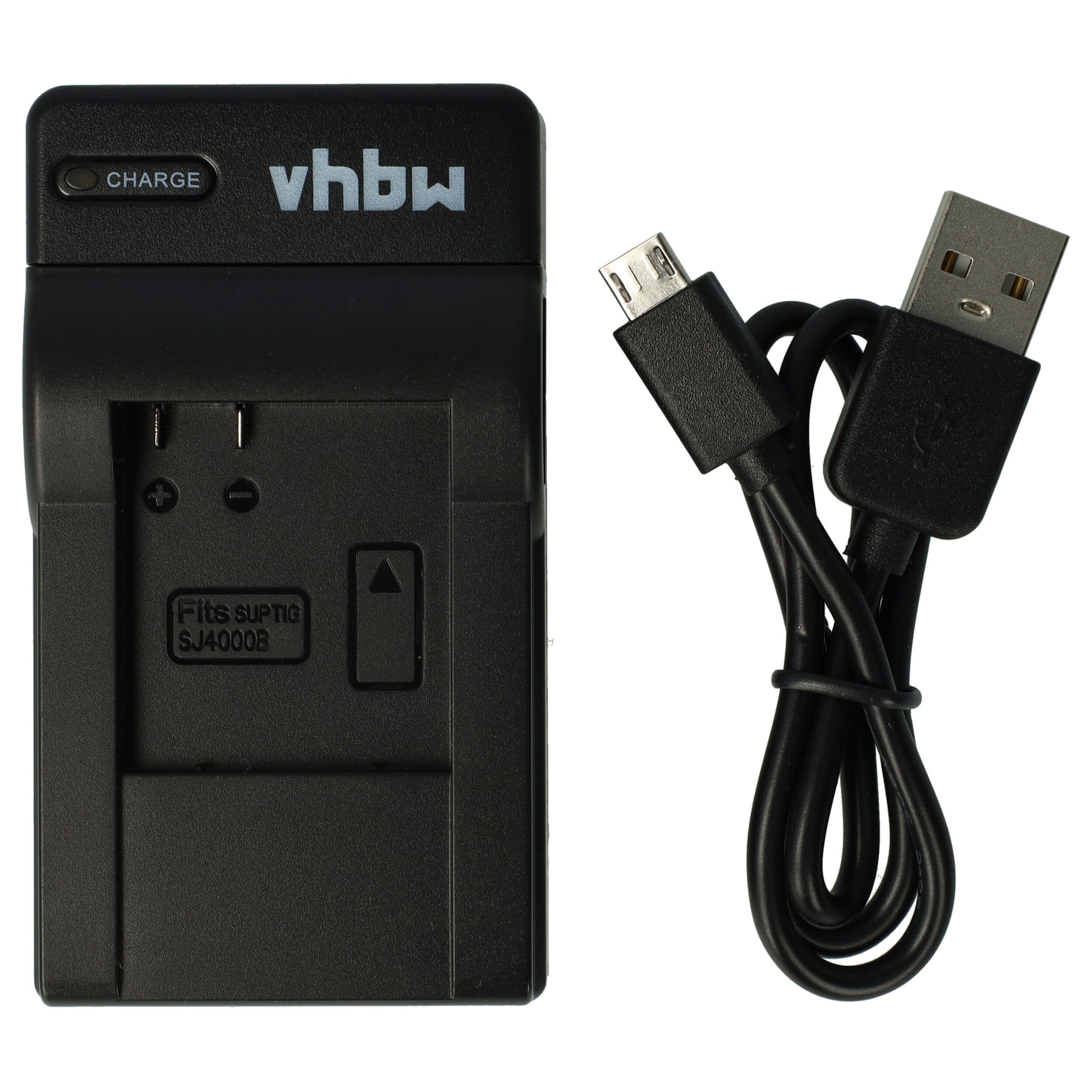vhbw passend für VTIN Action Camera Kamera / Foto DSLR / Foto Kompakt /  Kamera-Ladegerät