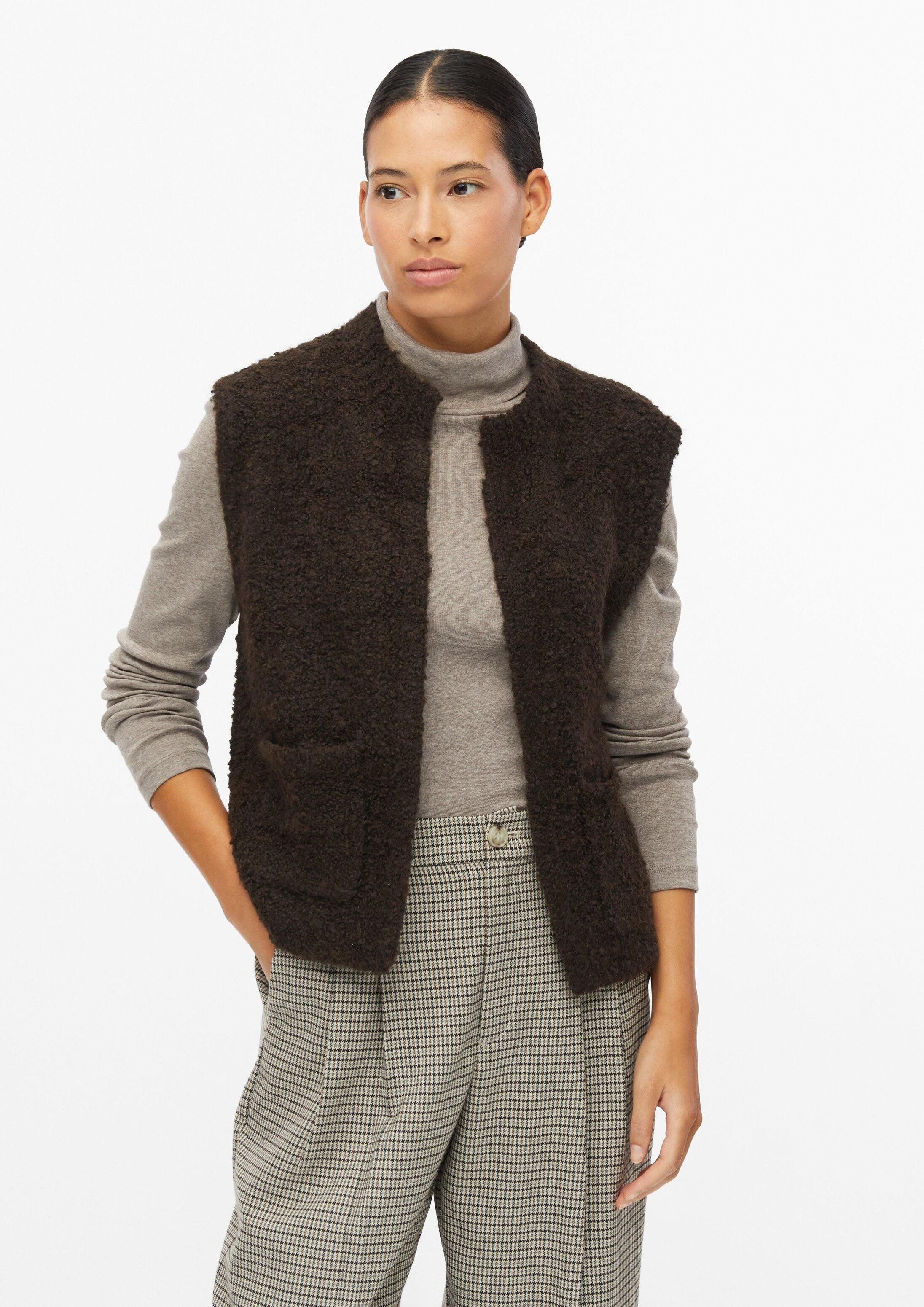 s.Oliver Funktionsweste Strickjacke Strickjacke