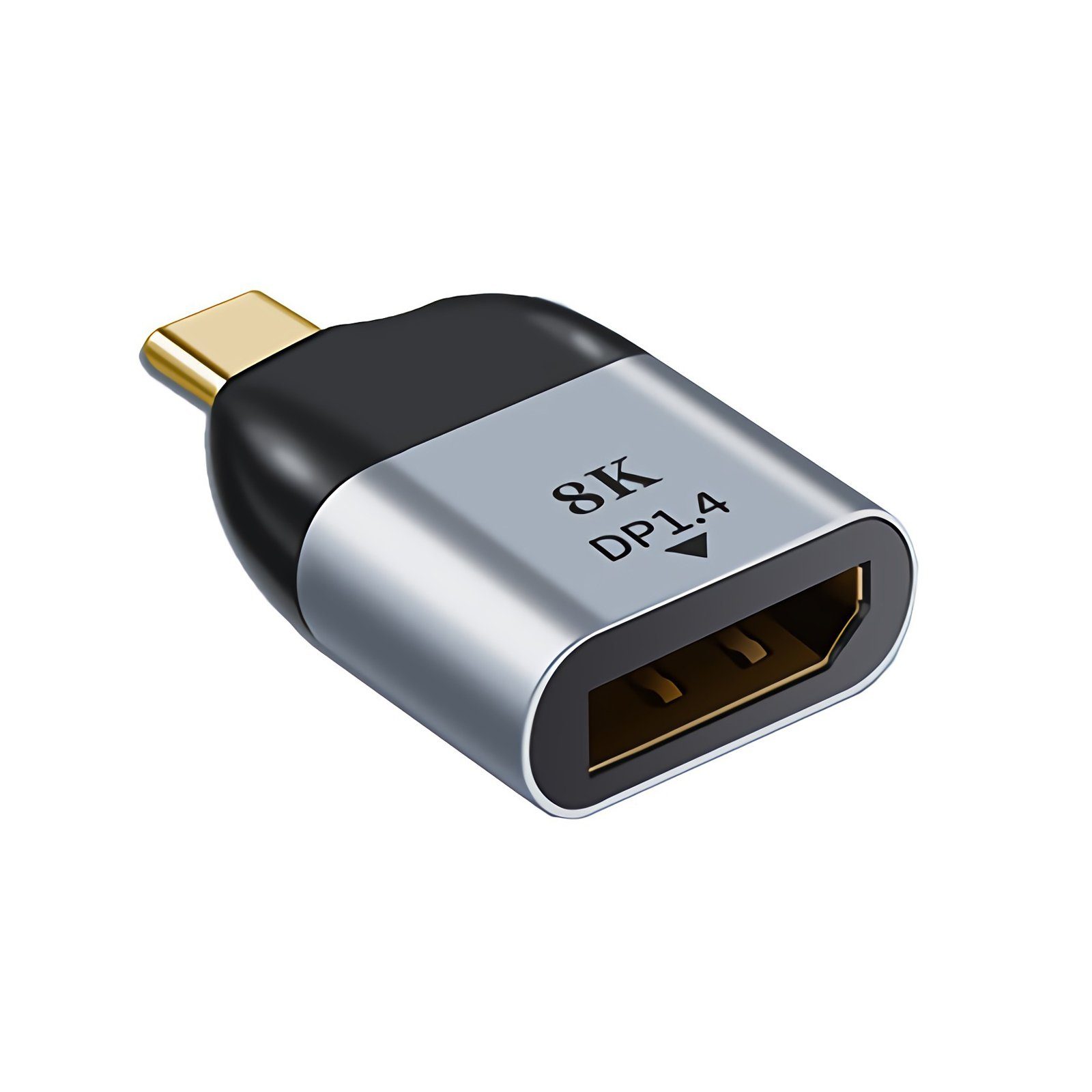 Bolwins C08 USB-C auf Displayport DP Adapter Kabel 3D für TV PC Laptop  Handy Audio- & Video-Adapter