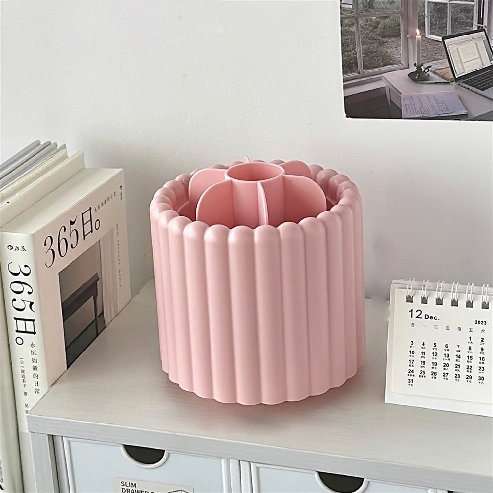 RWEUOQ Organizer Aufbewahrungsbox Zylindrischer Make-up-Pinselhalter Drehba günstig online kaufen