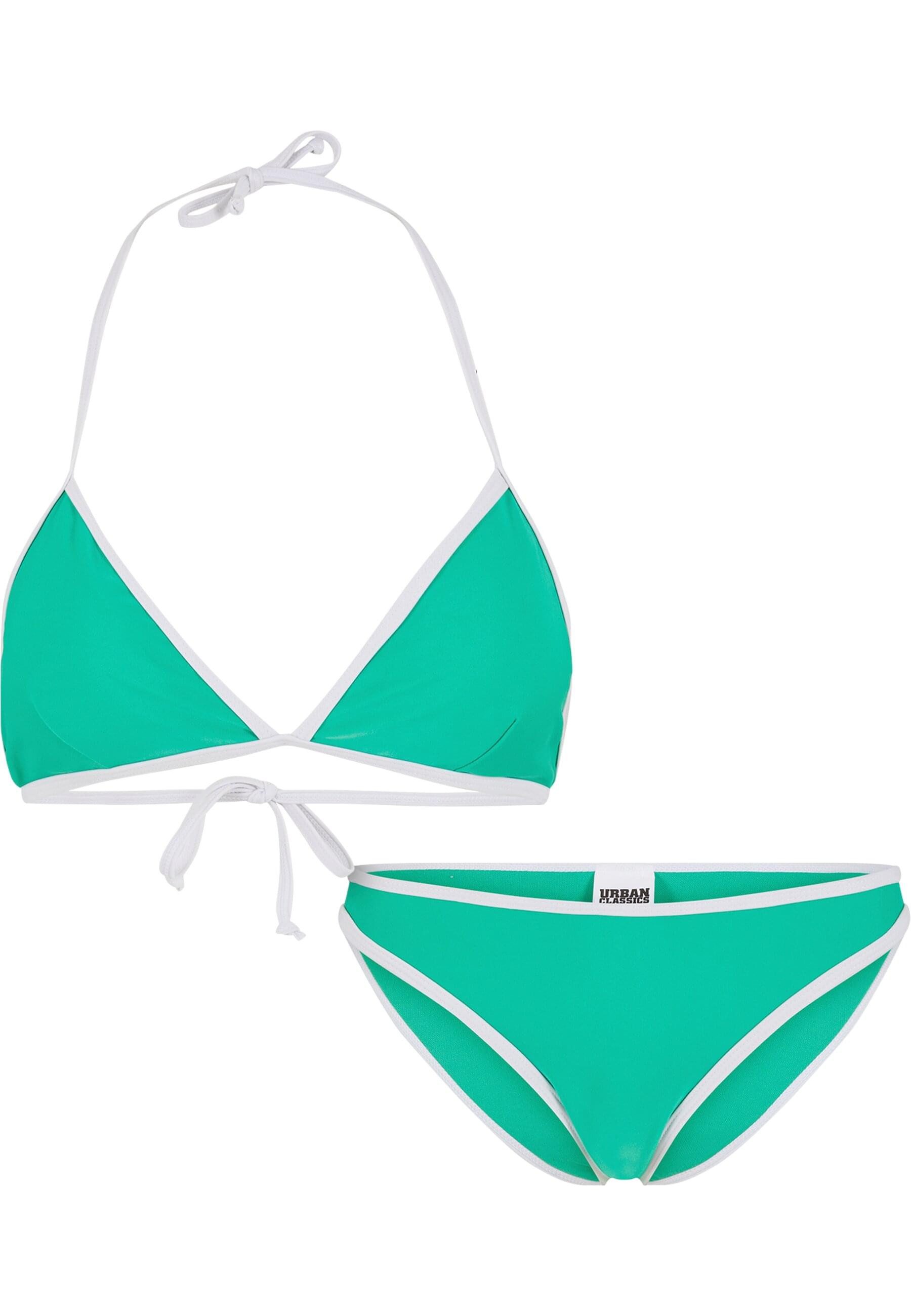 URBAN CLASSICS Bügel-Tankini Urban Classics Ladies Retro Triangle Bikini