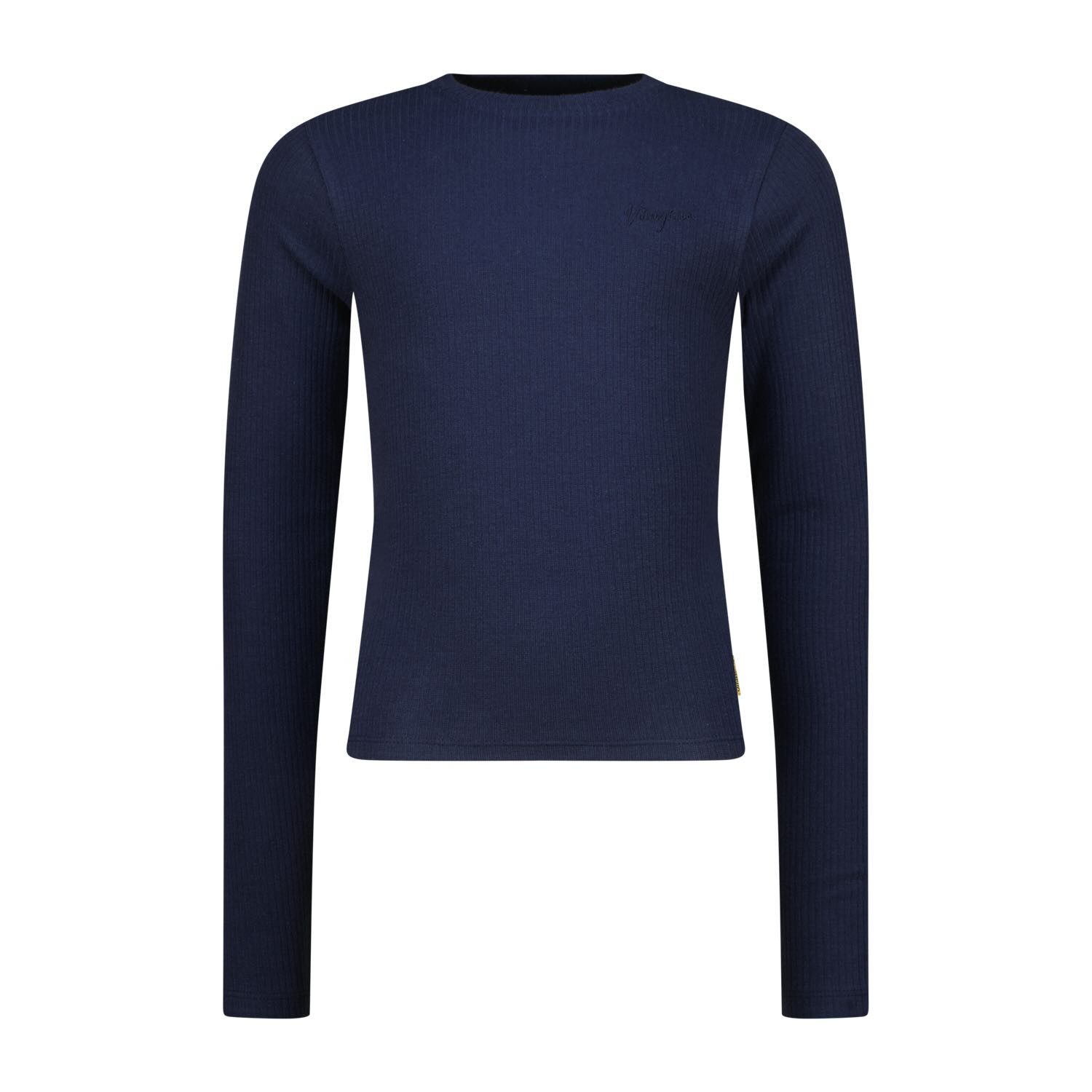 Vingino Langarmshirt Langarmshirt aus Rippjersey mit Baumwolle und Stretch
